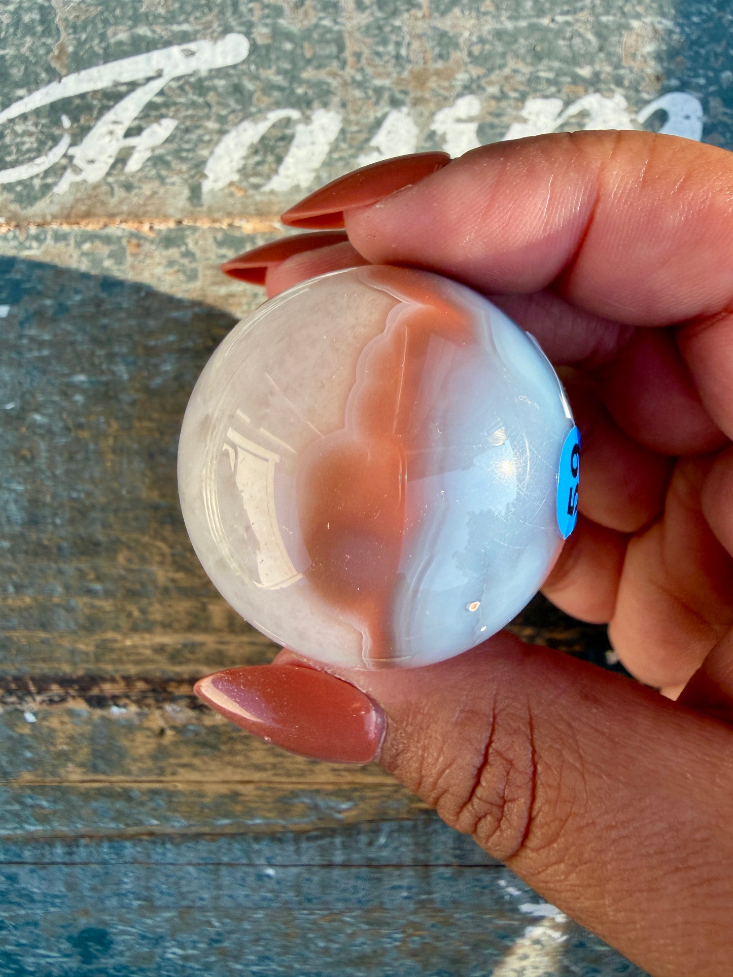 Gorgeous Swazi Agate Sphere | Opt 59