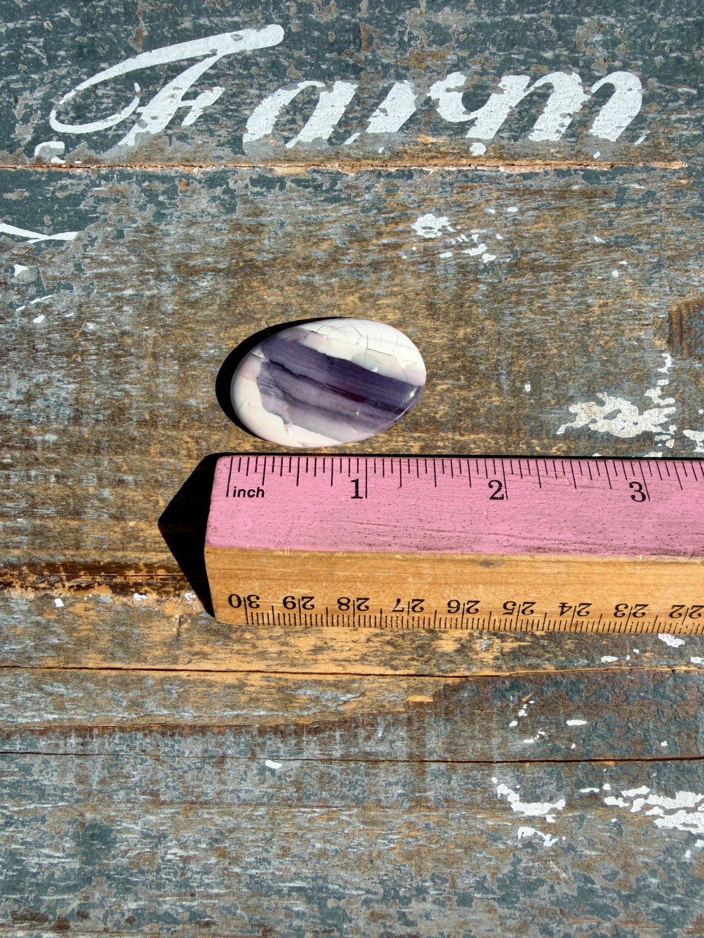 Hyacinth Jasper Cab - only one
