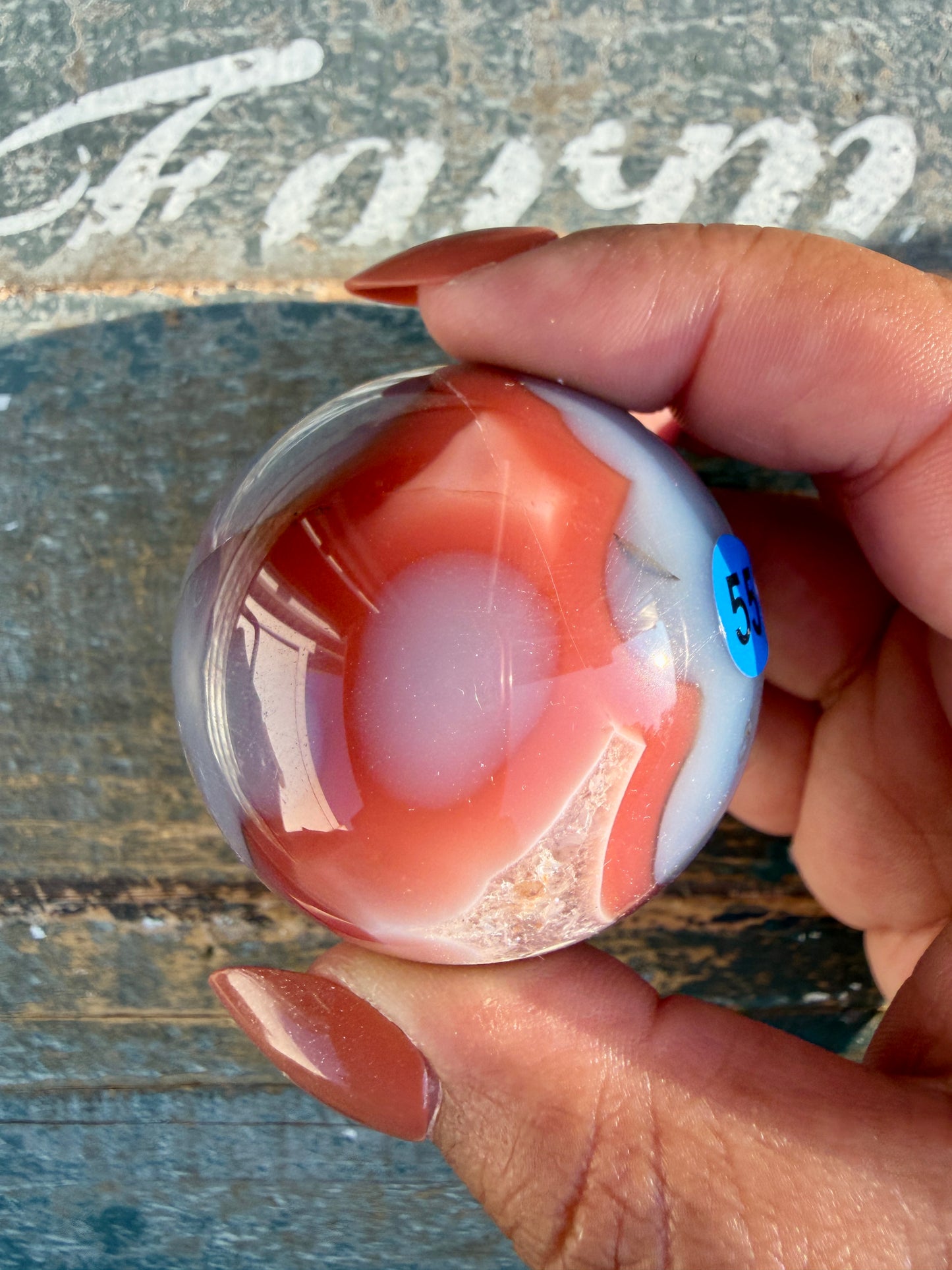 Gorgeous Swazi Agate Sphere | Opt 55