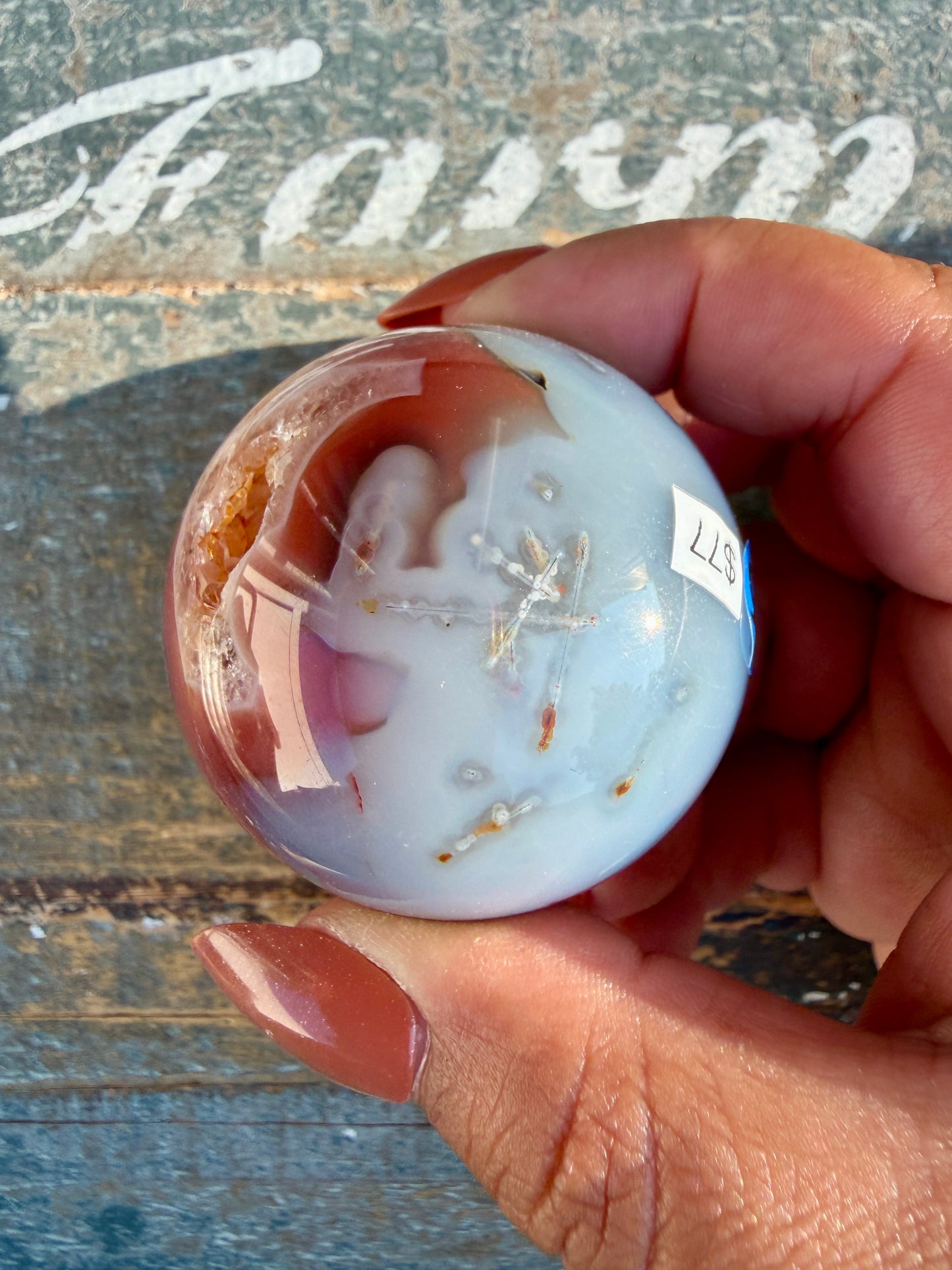 Gorgeous Swazi Agate Sphere | Opt 55