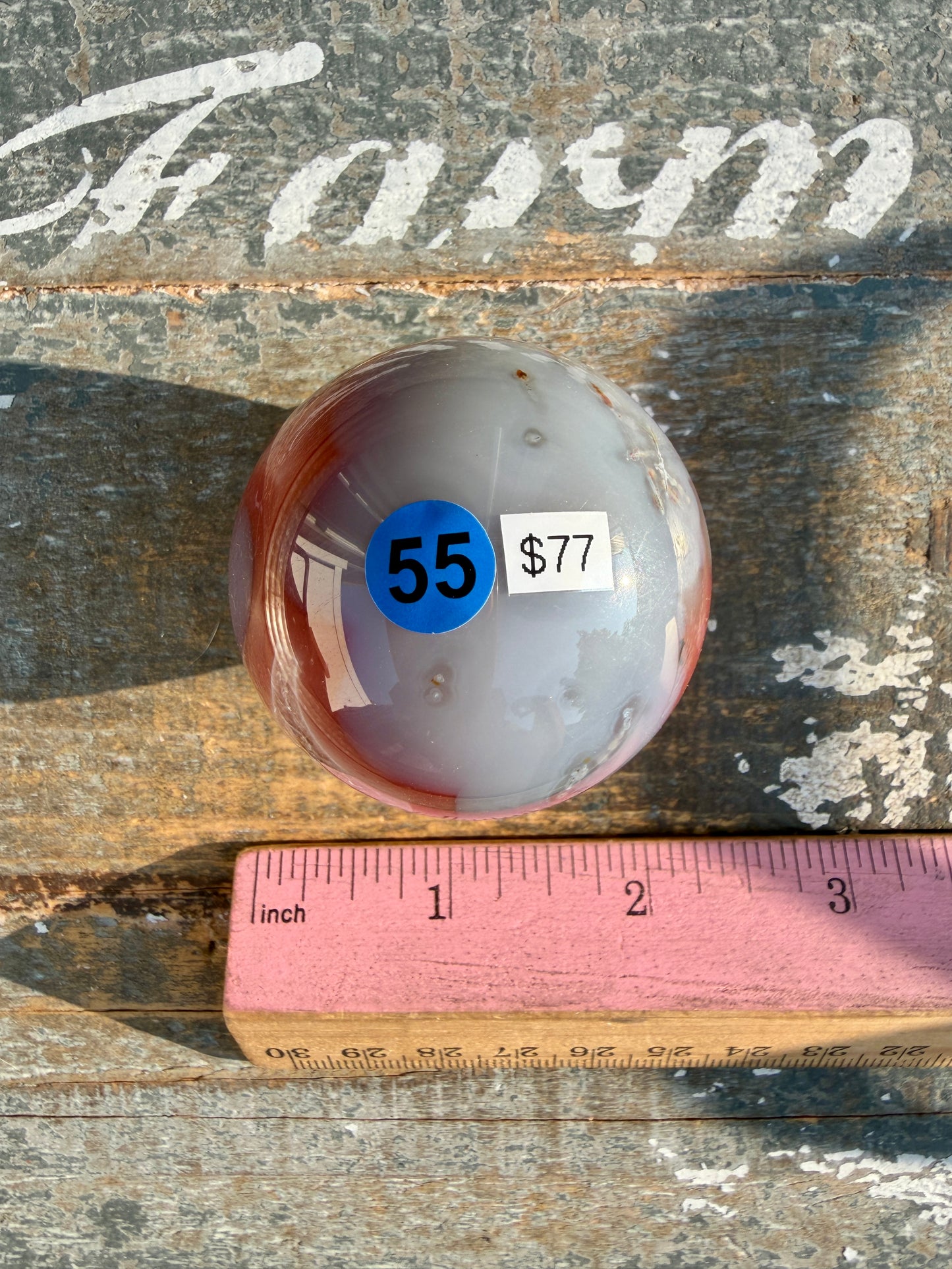Gorgeous Swazi Agate Sphere | Opt 55