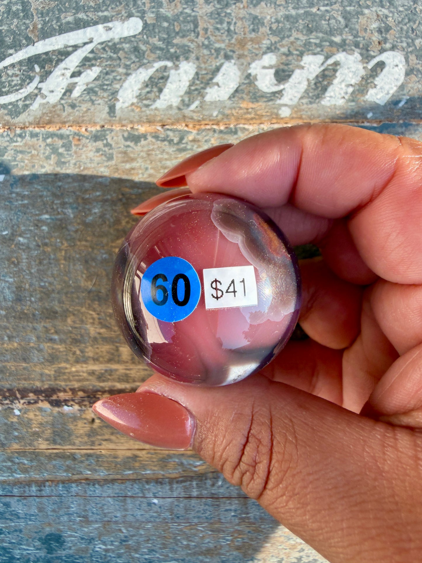 Gorgeous Swazi Agate Sphere | Opt 60