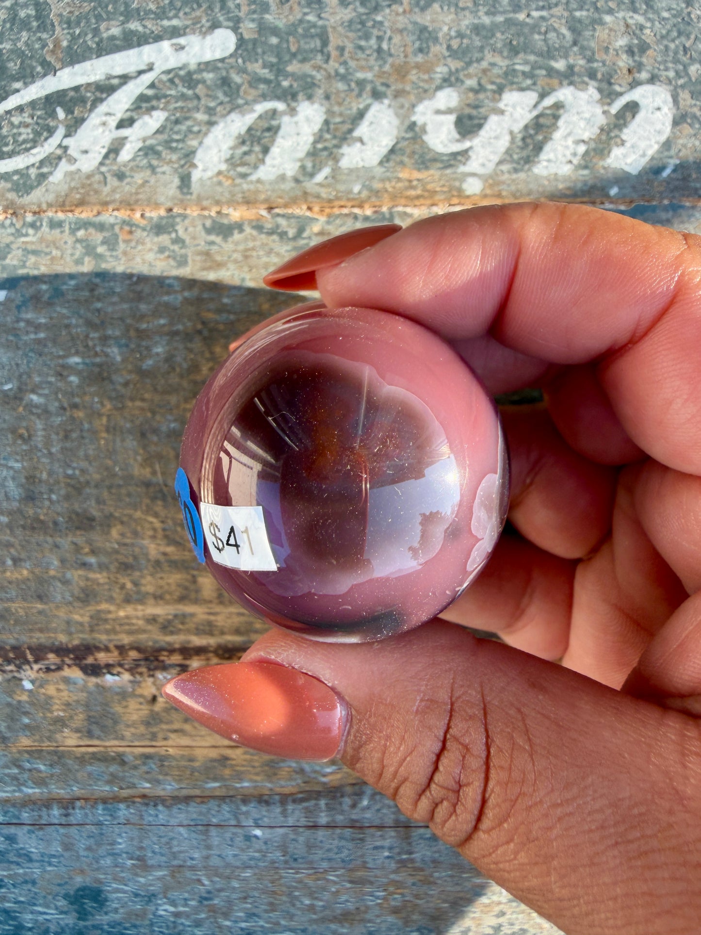 Gorgeous Swazi Agate Sphere | Opt 60