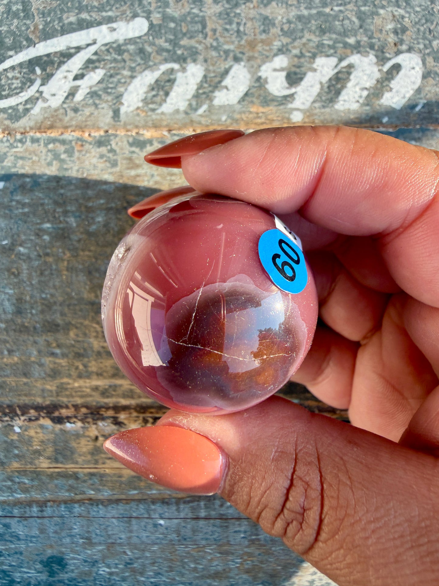 Gorgeous Swazi Agate Sphere | Opt 60