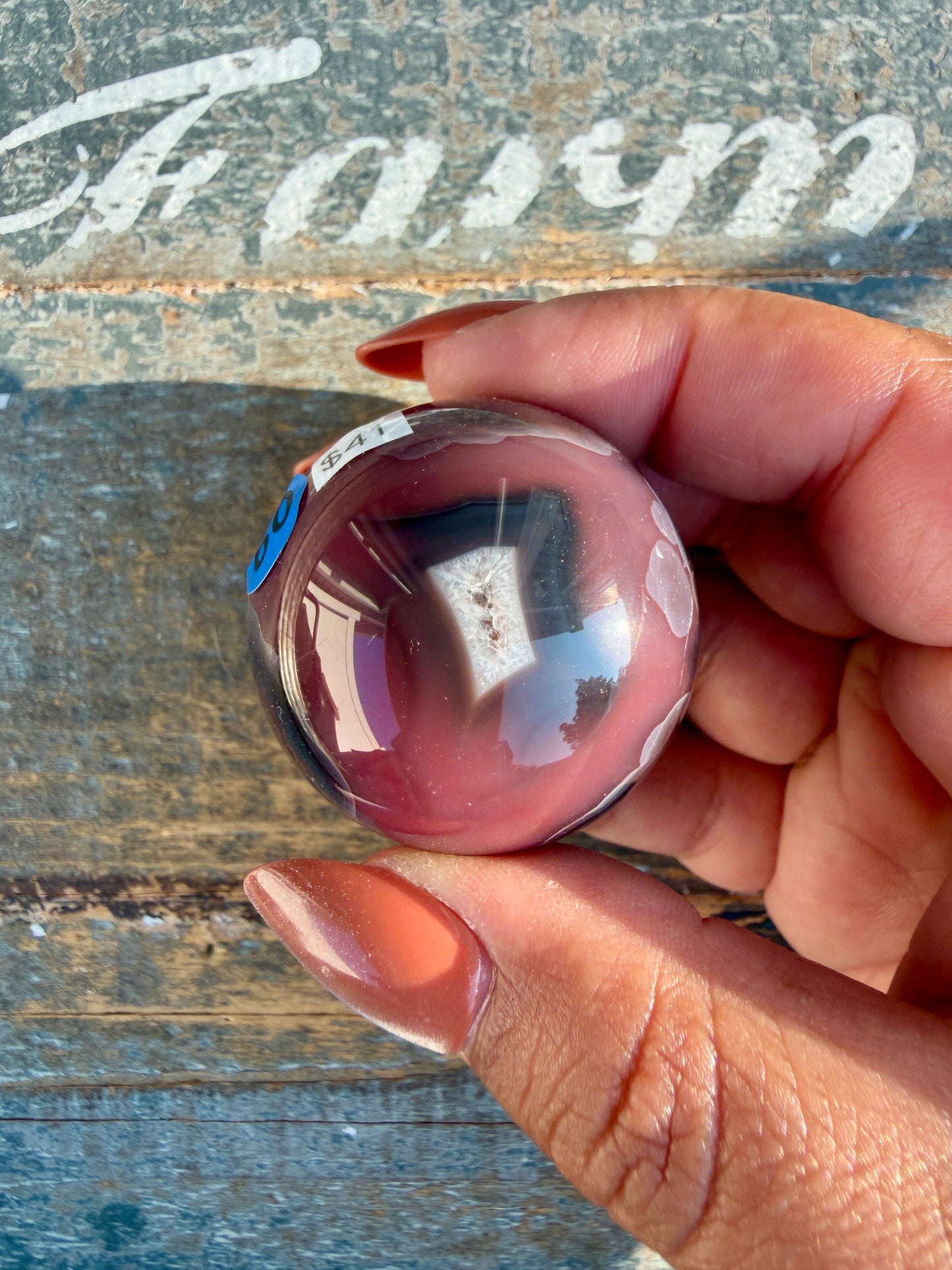Gorgeous Swazi Agate Sphere | Opt 60