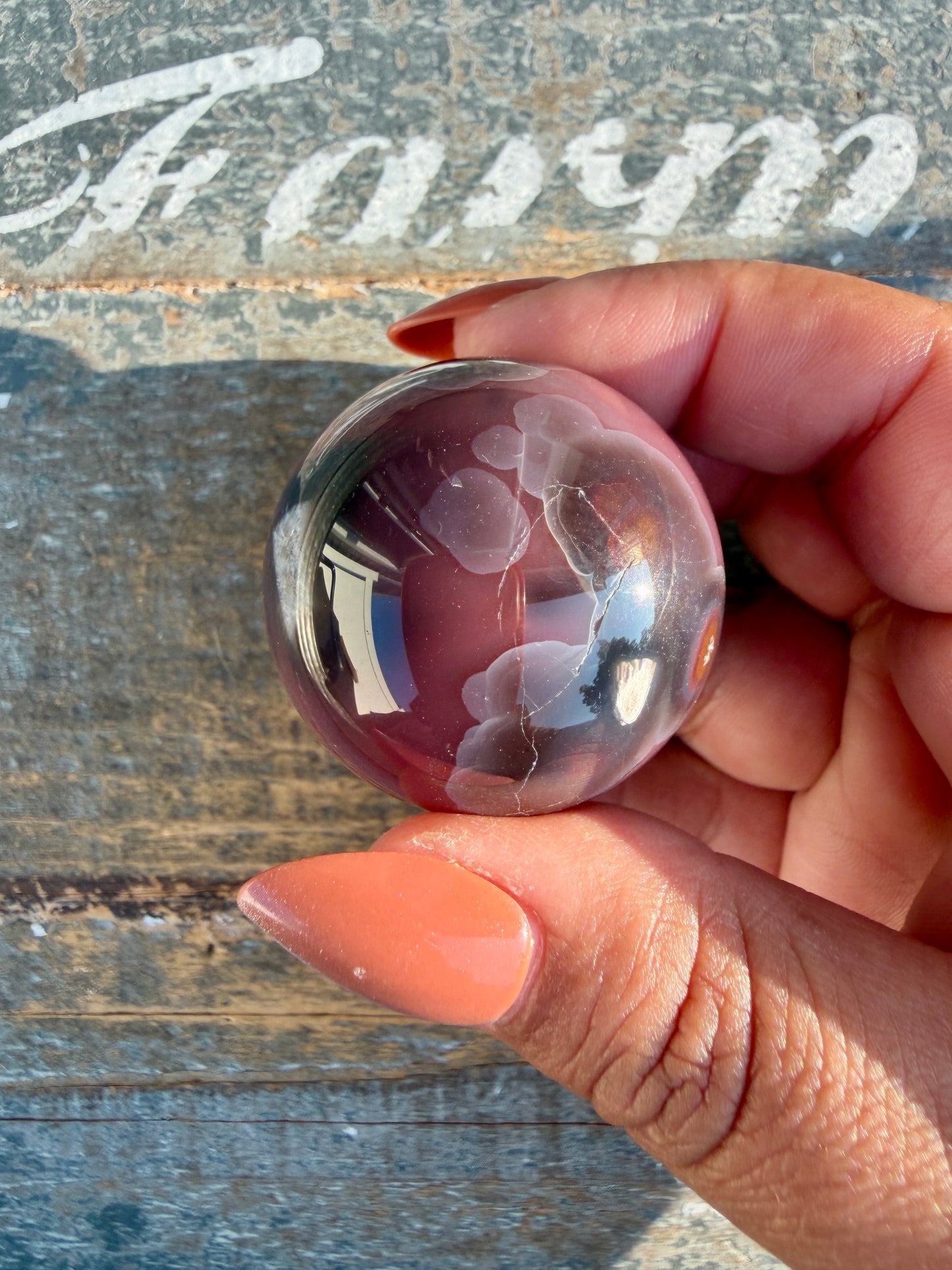 Gorgeous Swazi Agate Sphere | Opt 60