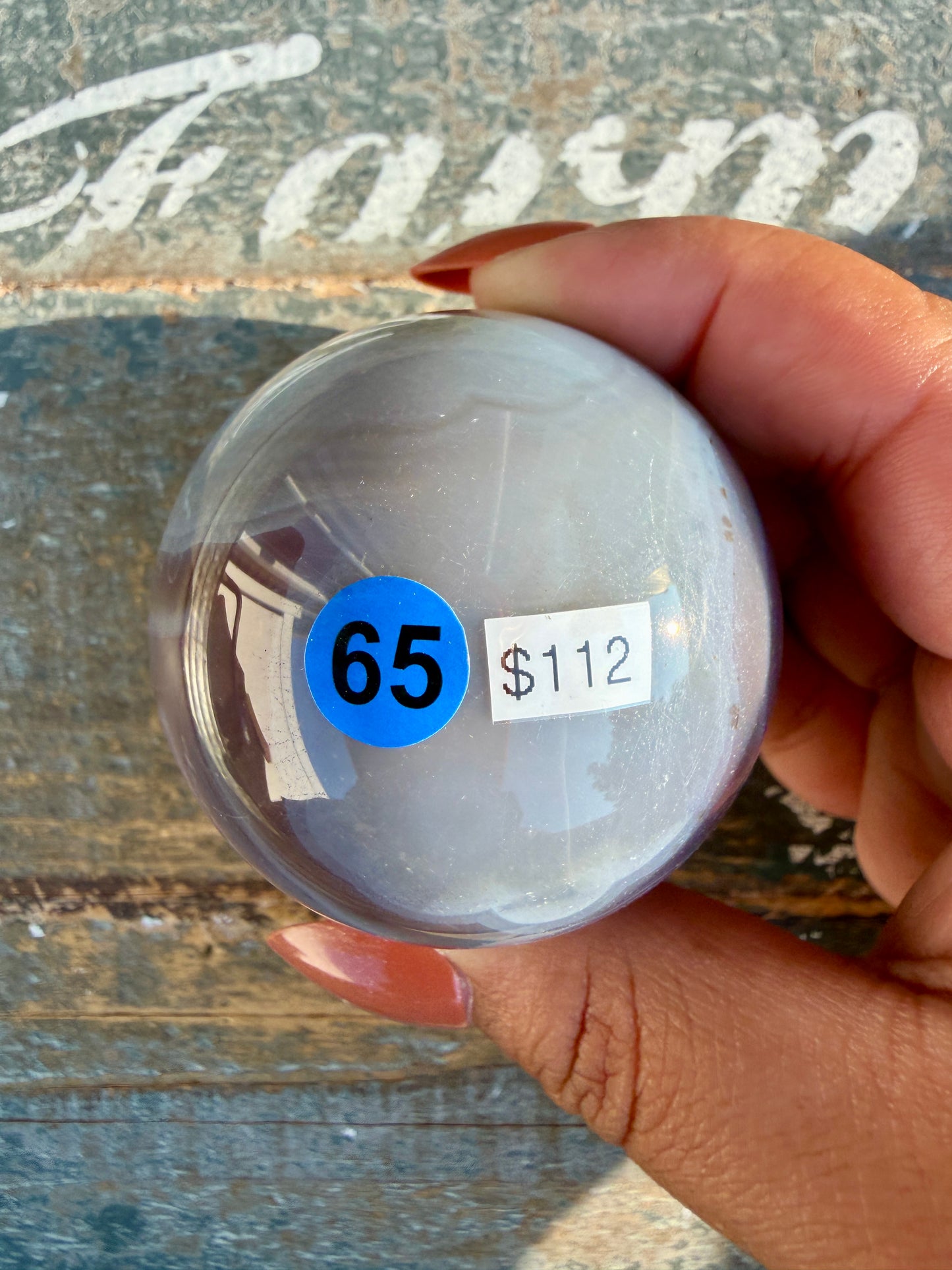 Gorgeous Swazi Agate Sphere | Opt 65