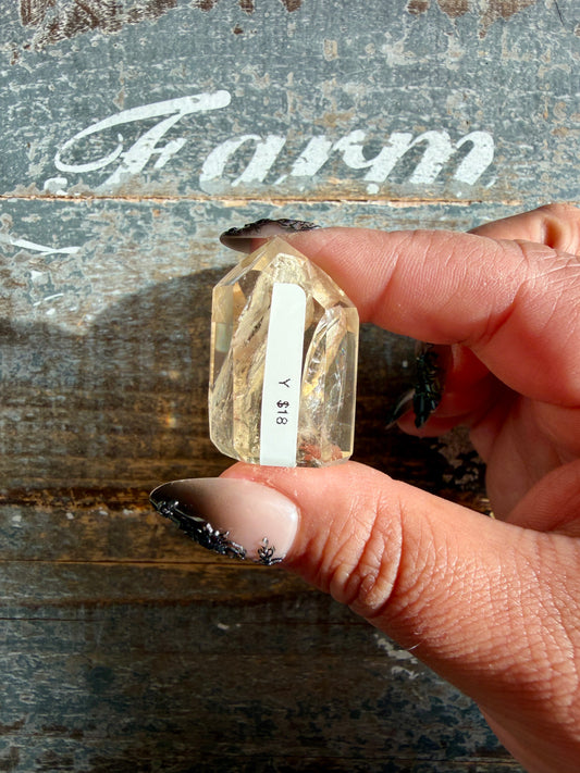 Gorgeous Authentic Natural Citrine Tower from Brazil | Opt Y