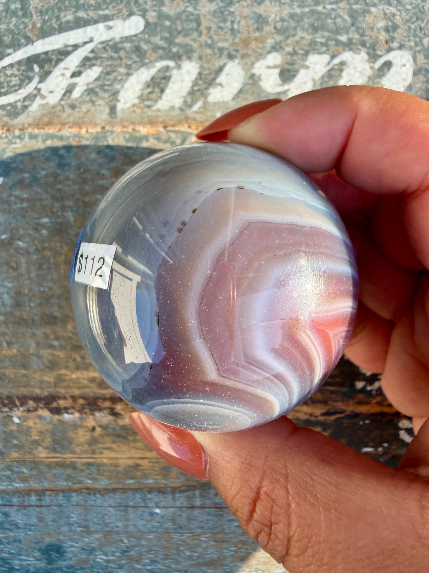 Gorgeous Swazi Agate Sphere | Opt 65