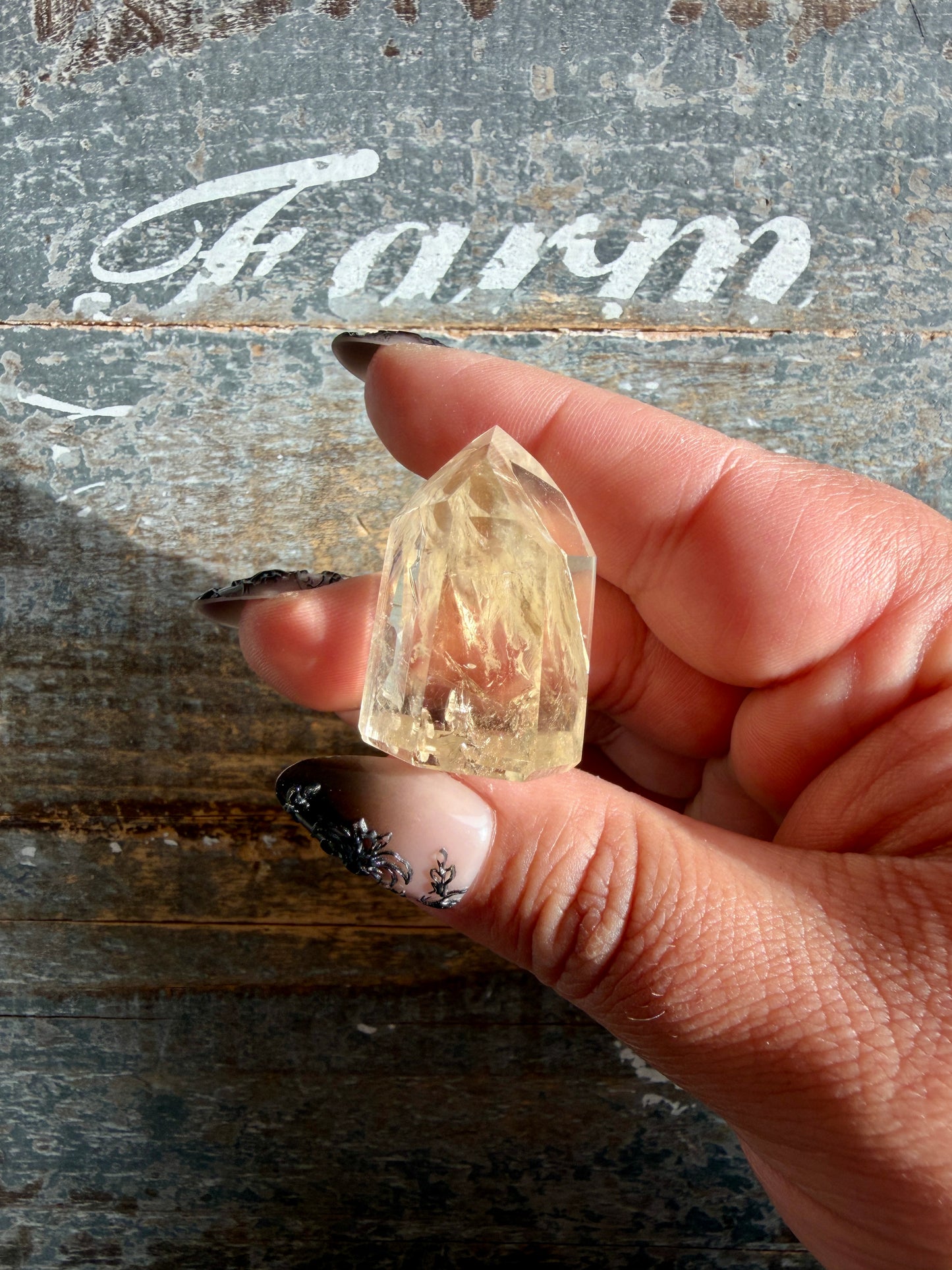 Gorgeous Authentic Natural Citrine Tower from Brazil | Opt Y
