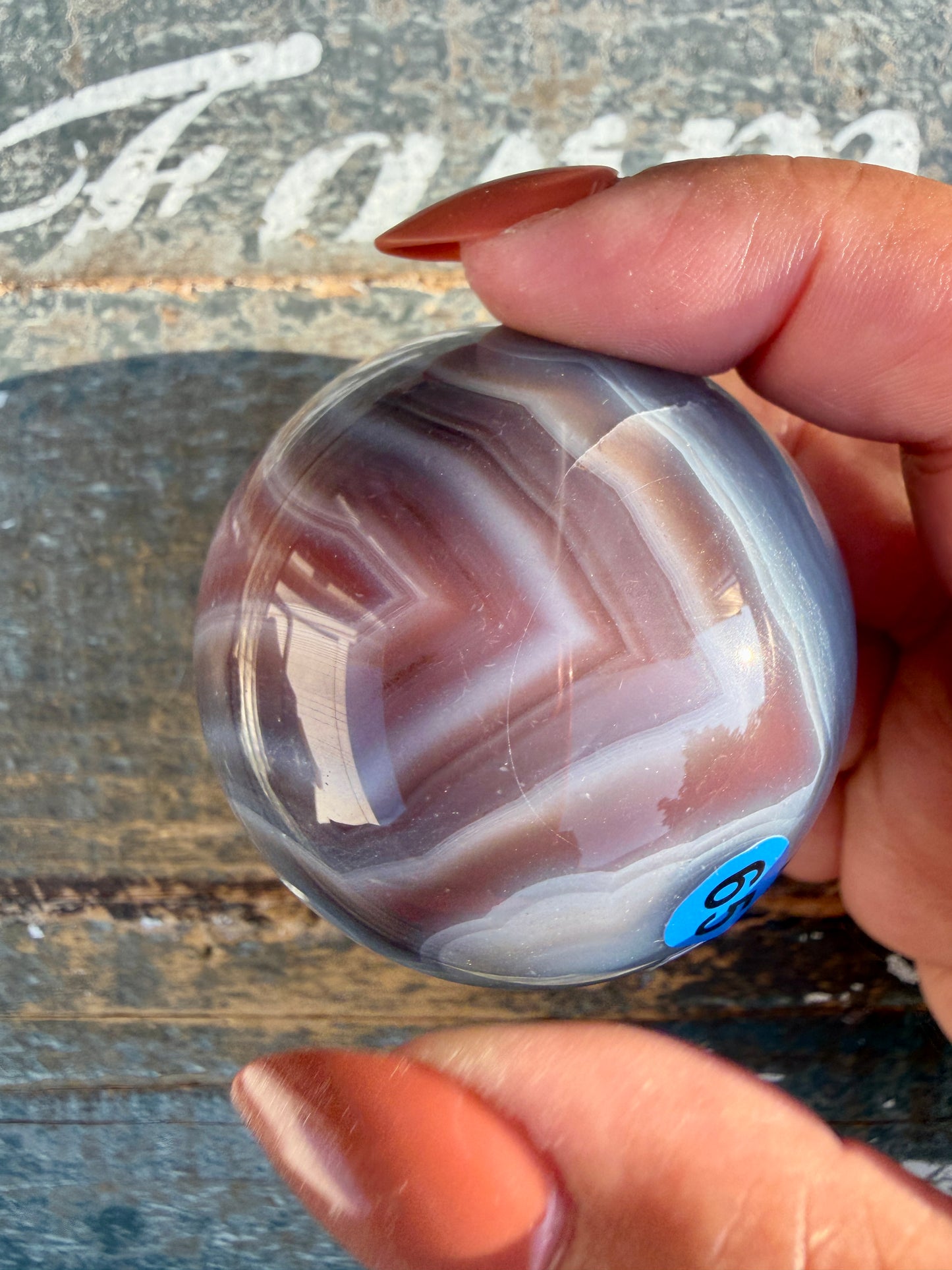 Gorgeous Swazi Agate Sphere | Opt 65