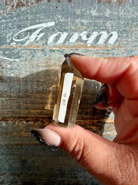 Gorgeous Authentic Natural Citrine Tower from Brazil | Opt 10