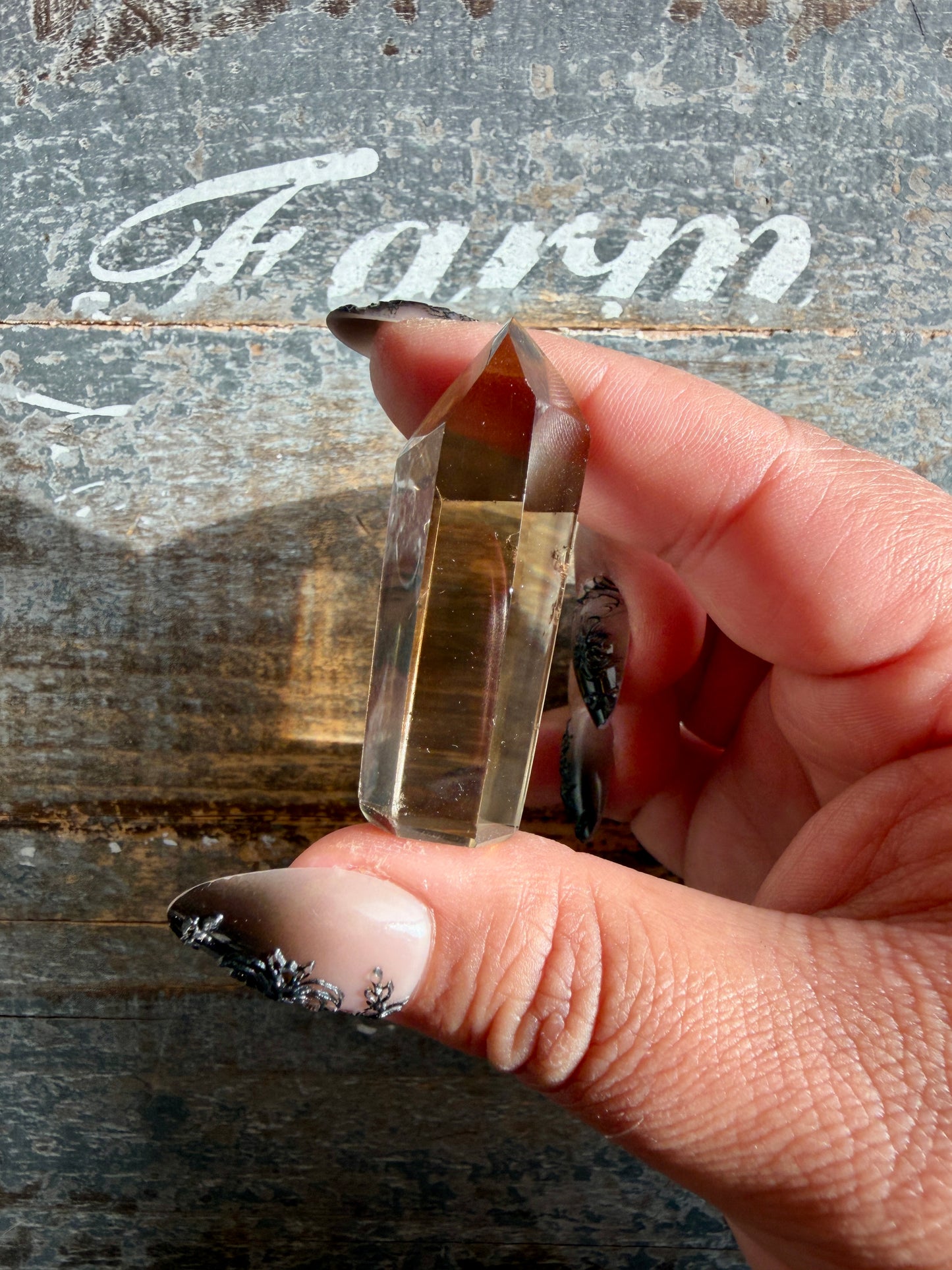 Gorgeous Authentic Natural Citrine Tower from Brazil | Opt 10