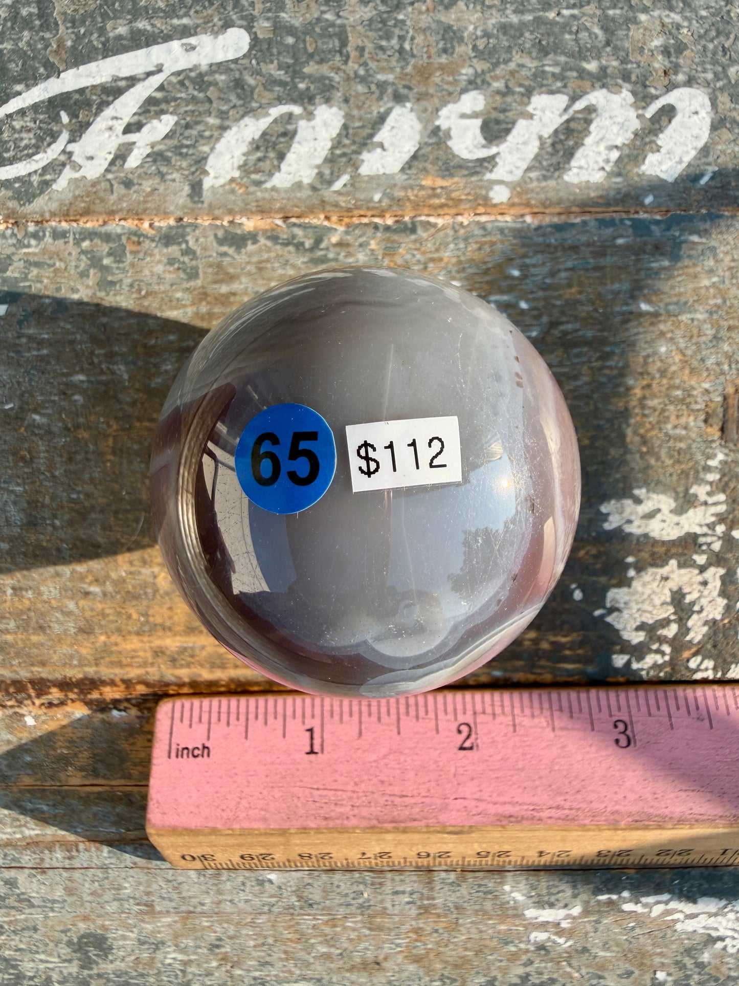 Gorgeous Swazi Agate Sphere | Opt 65