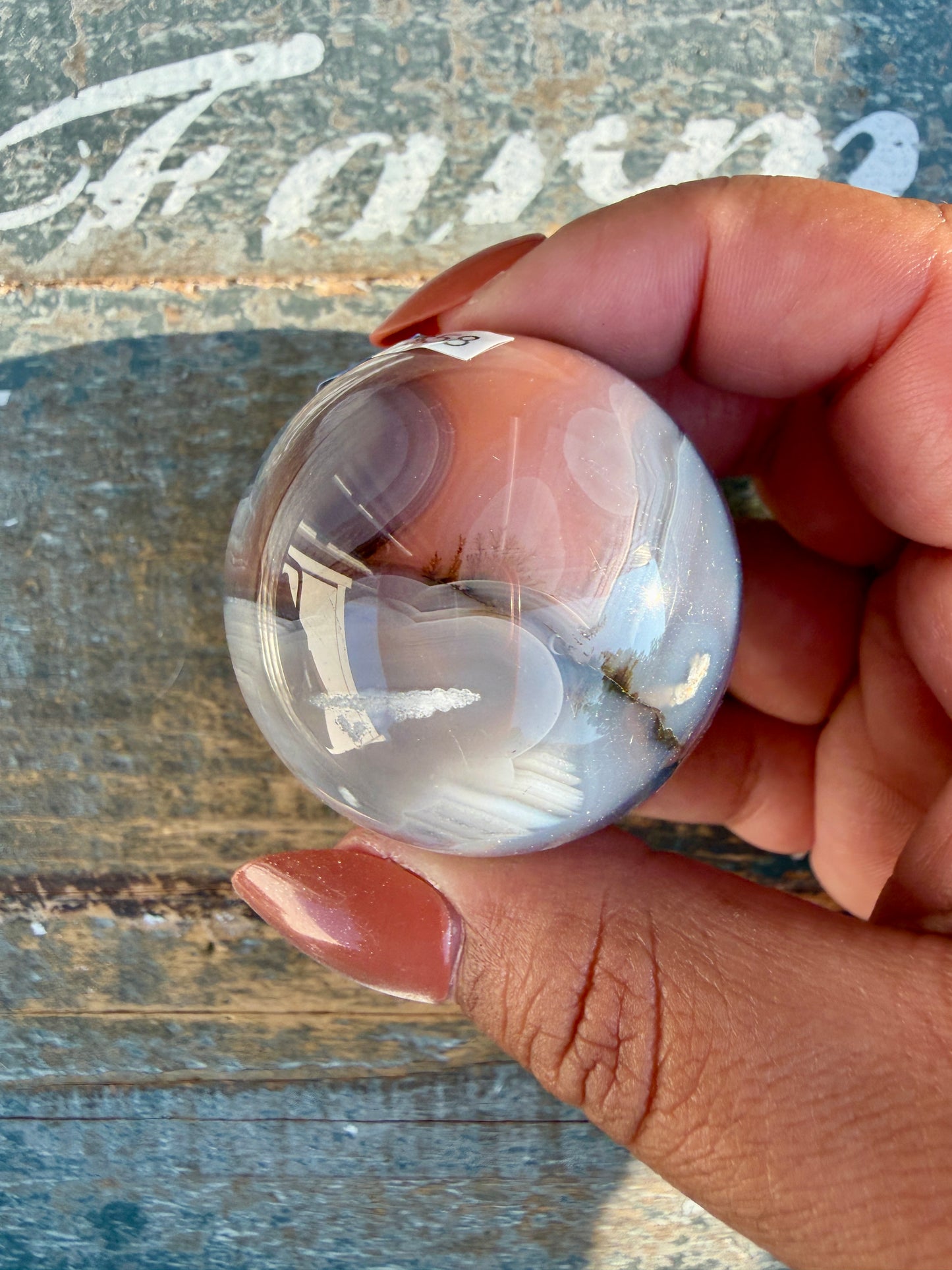 Gorgeous Swazi Agate Sphere | Opt 62