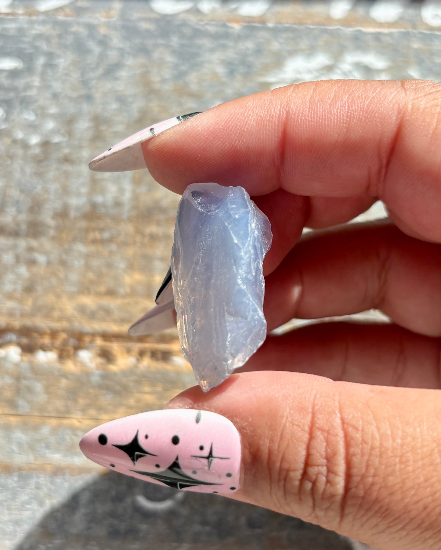 Gorgeous Raw Lavender Moon Quartz (Color Enhanced) from Brazil *Tucson Exclusive*