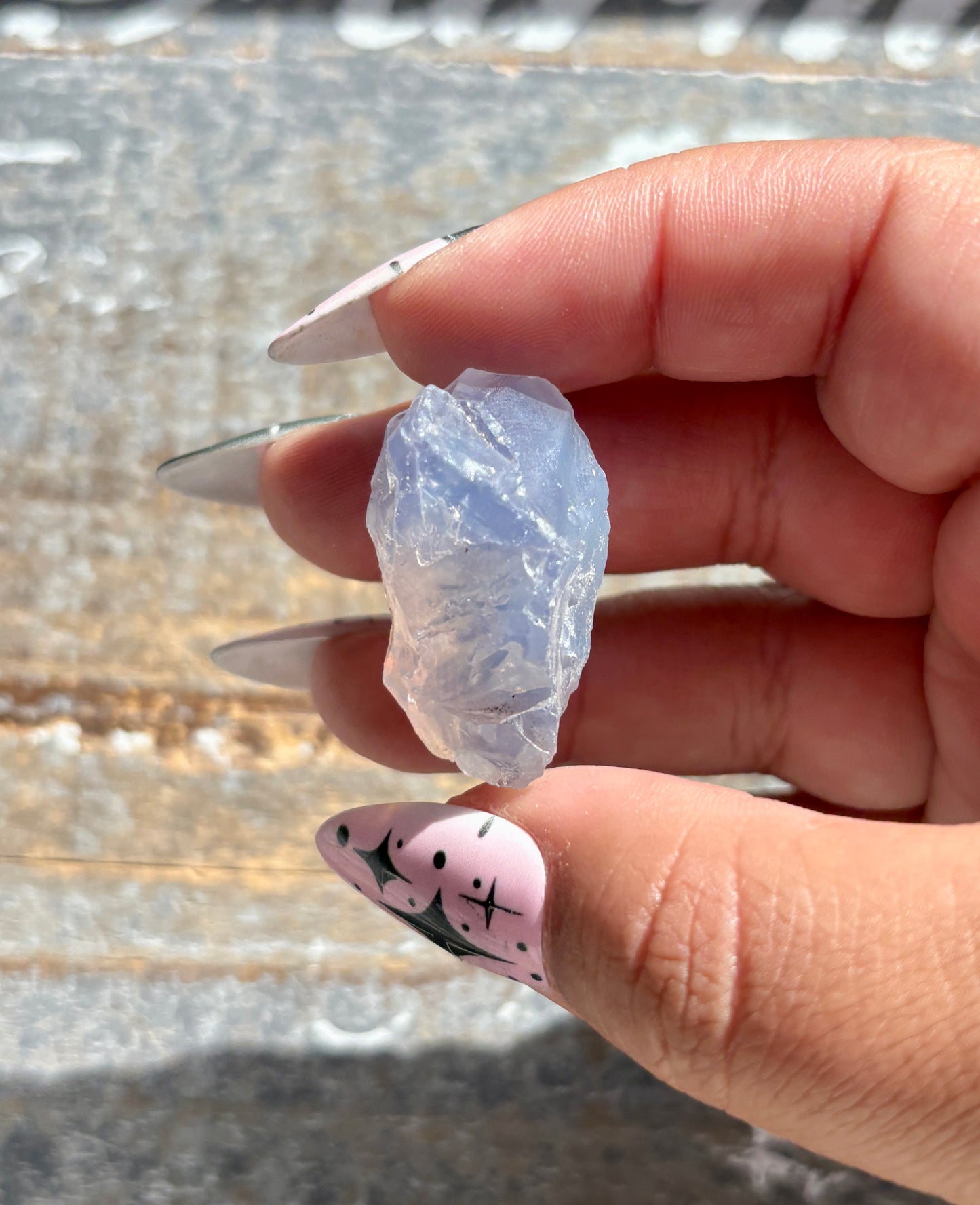 Gorgeous Raw Lavender Moon Quartz (Color Enhanced) from Brazil *Tucson Exclusive*