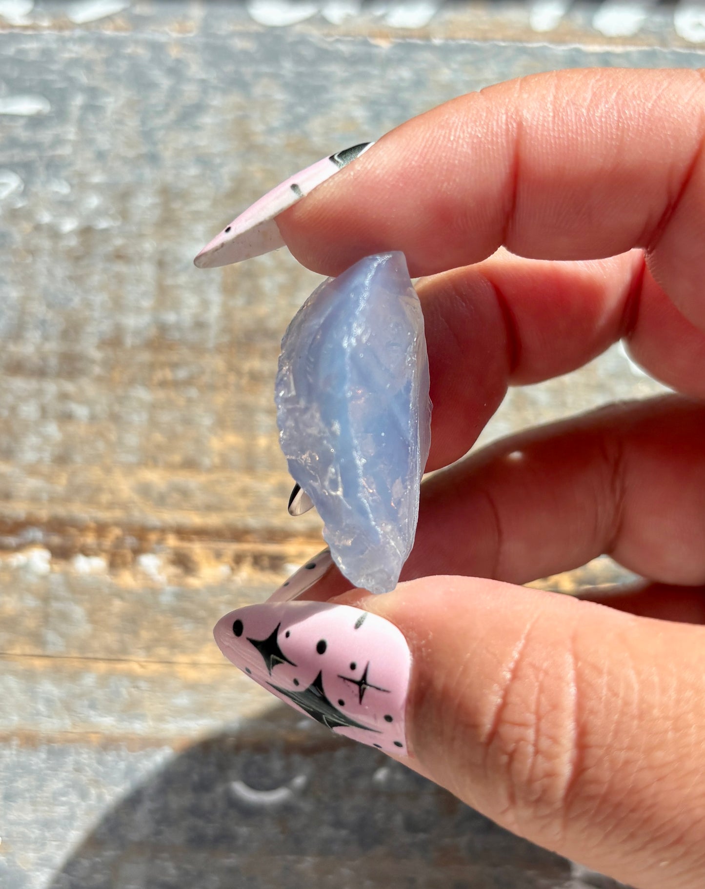 Gorgeous Raw Lavender Moon Quartz (Color Enhanced) from Brazil *Tucson Exclusive*