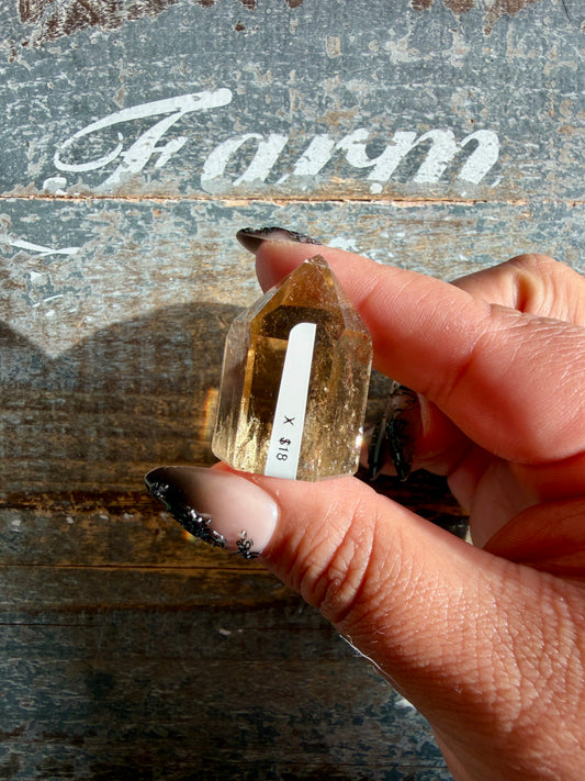 Gorgeous Authentic Natural Citrine Tower from Brazil | Opt X