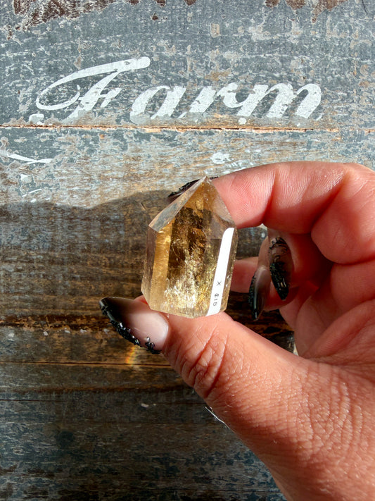 Gorgeous Authentic Natural Citrine Tower from Brazil | Opt X