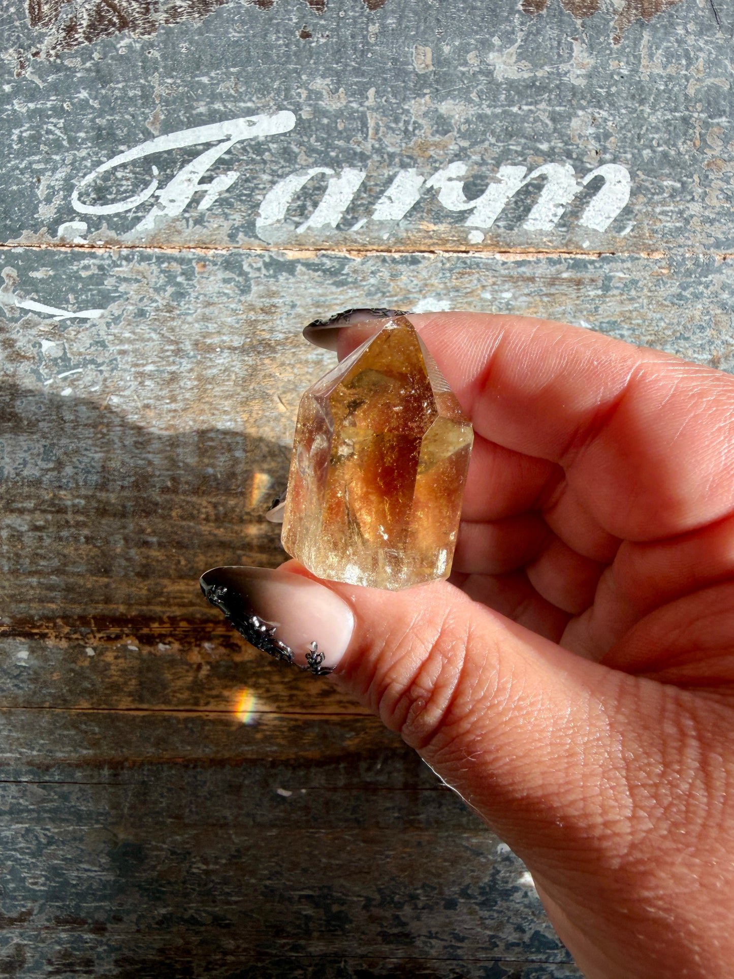 Gorgeous Authentic Natural Citrine Tower from Brazil | Opt X