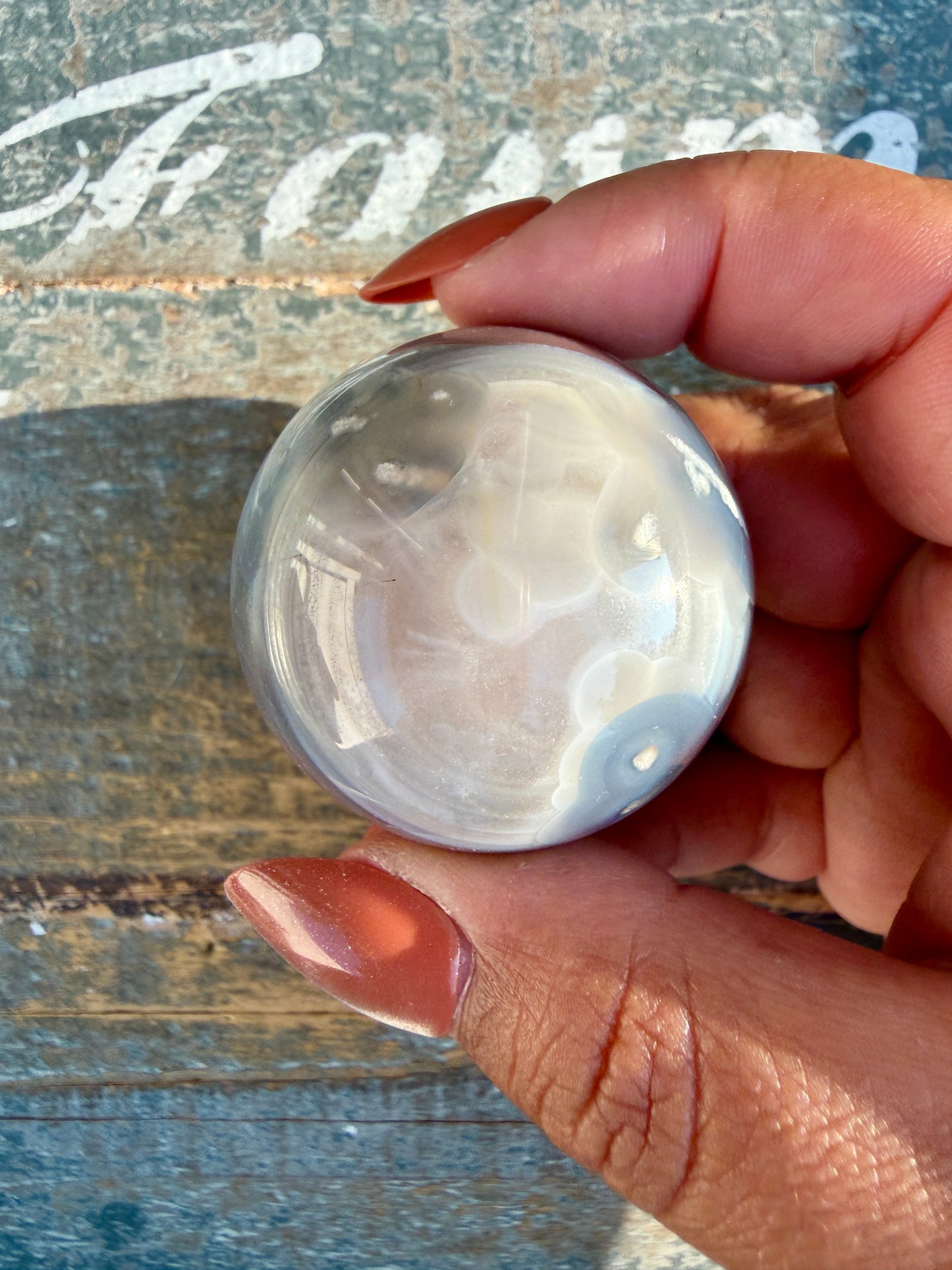 Gorgeous Swazi Agate Sphere | Opt 62