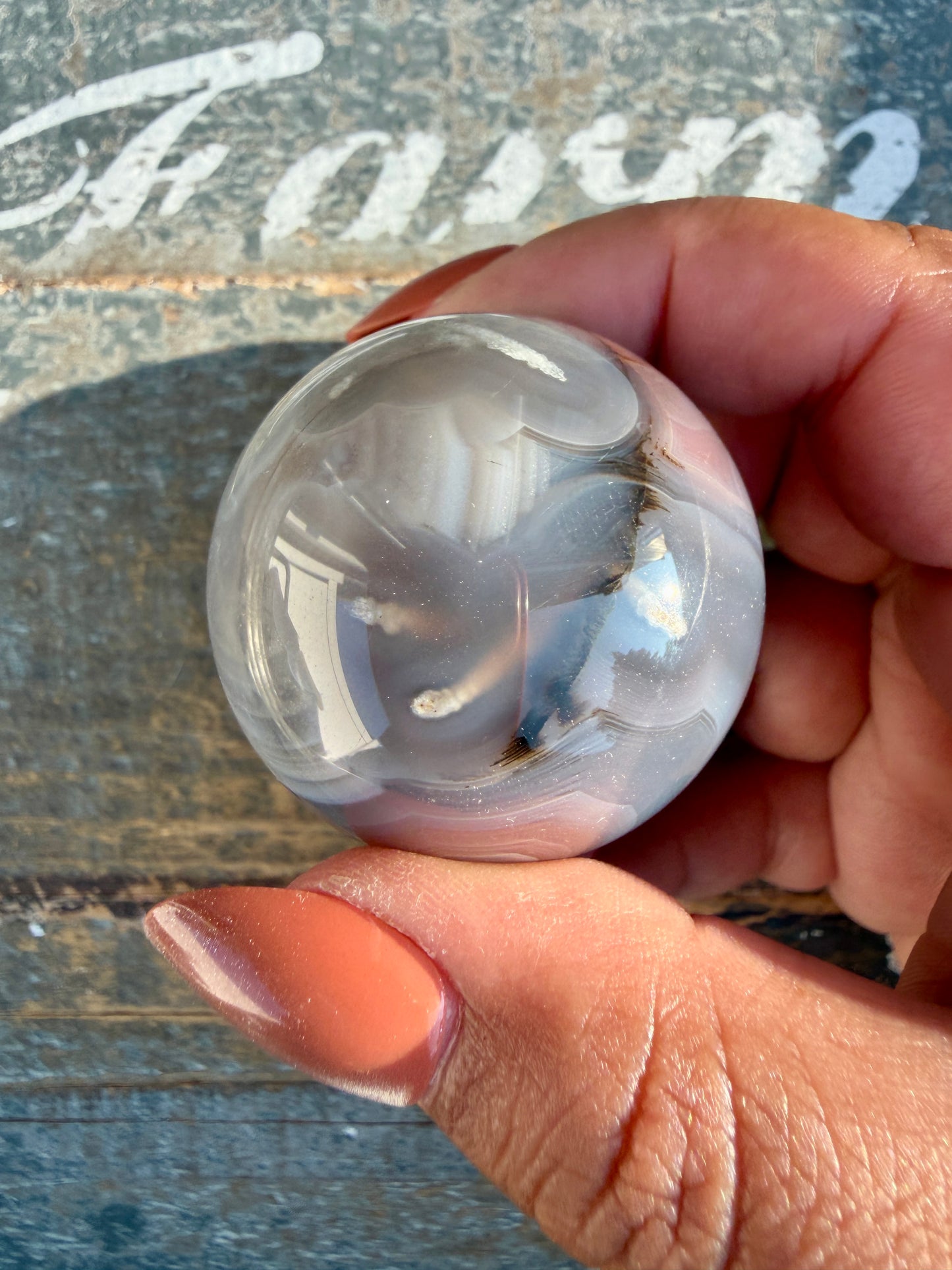 Gorgeous Swazi Agate Sphere | Opt 62