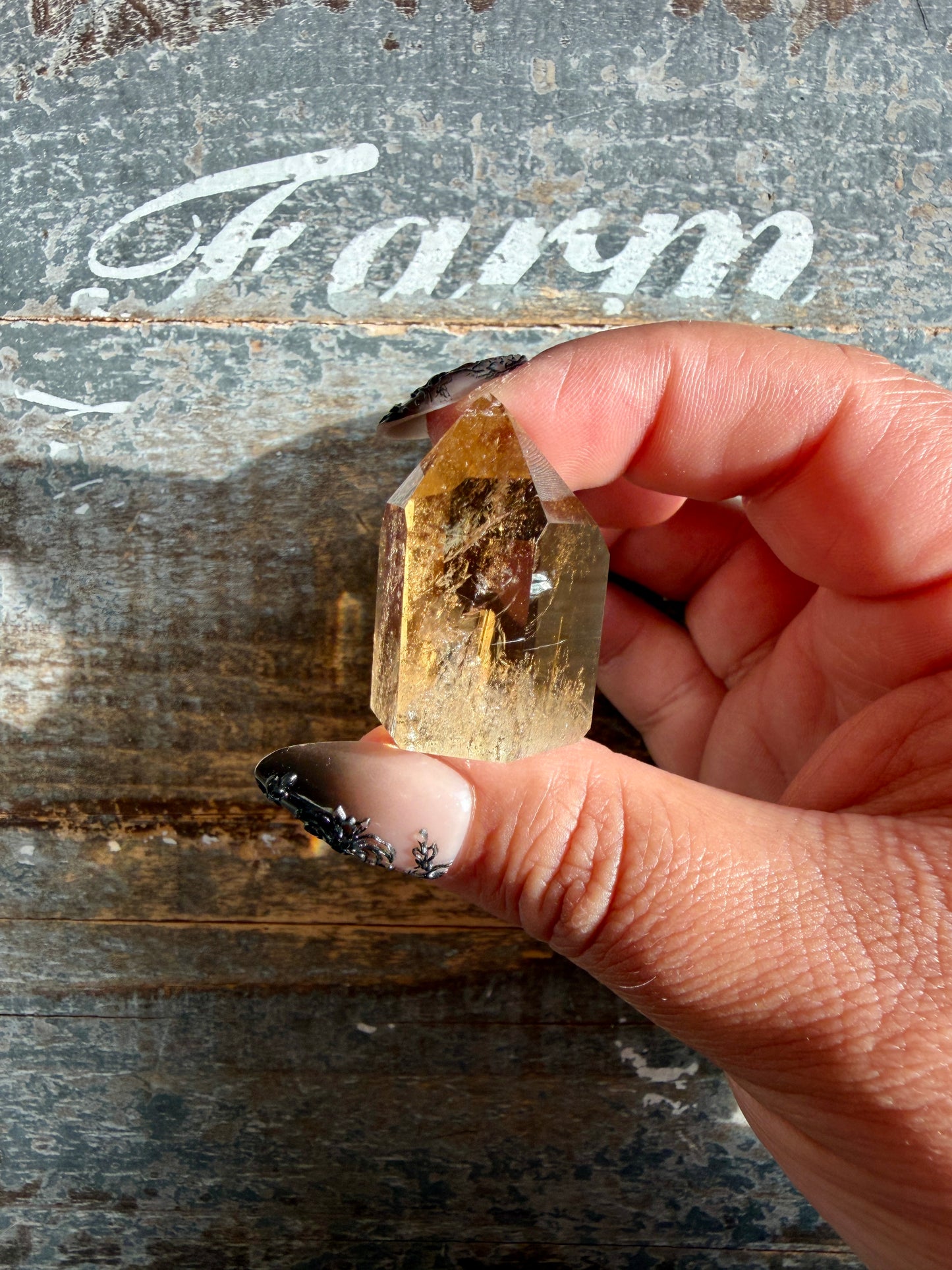 Gorgeous Authentic Natural Citrine Tower from Brazil | Opt X