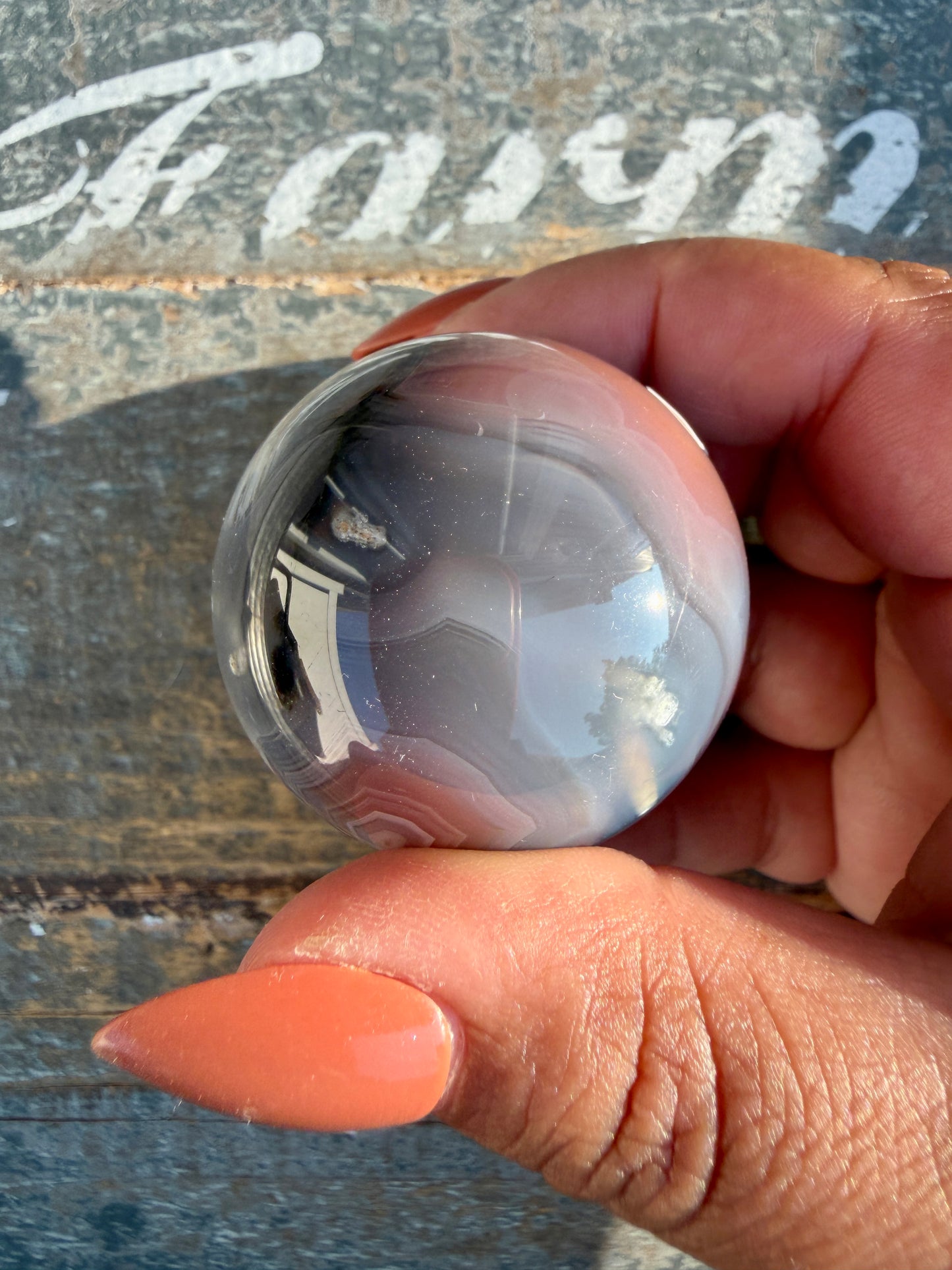 Gorgeous Swazi Agate Sphere | Opt 62