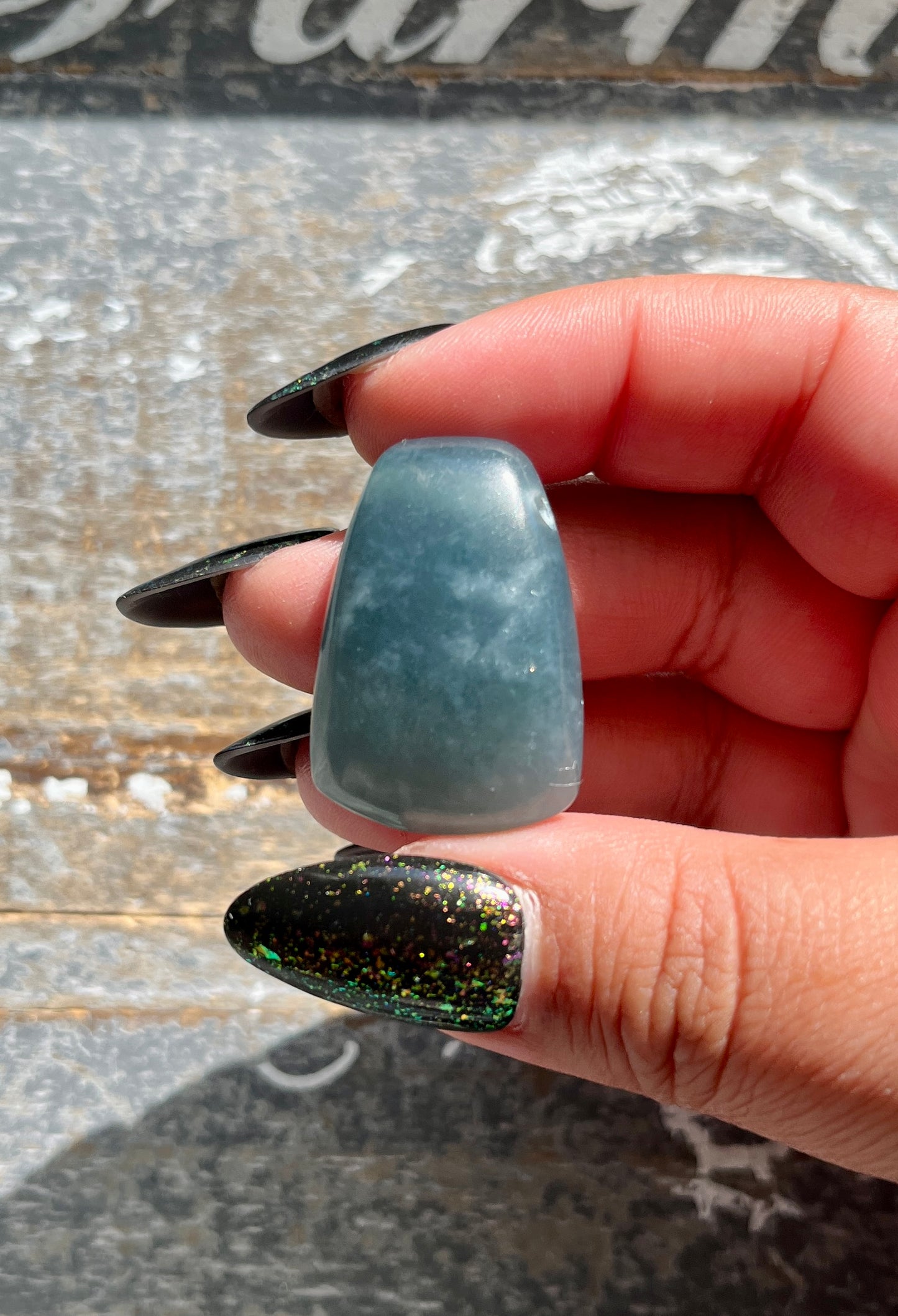 Gorgeous Guatemalan Jade Hand Carved Large Polished Bead  *Tucson Gem Show Exclusive*