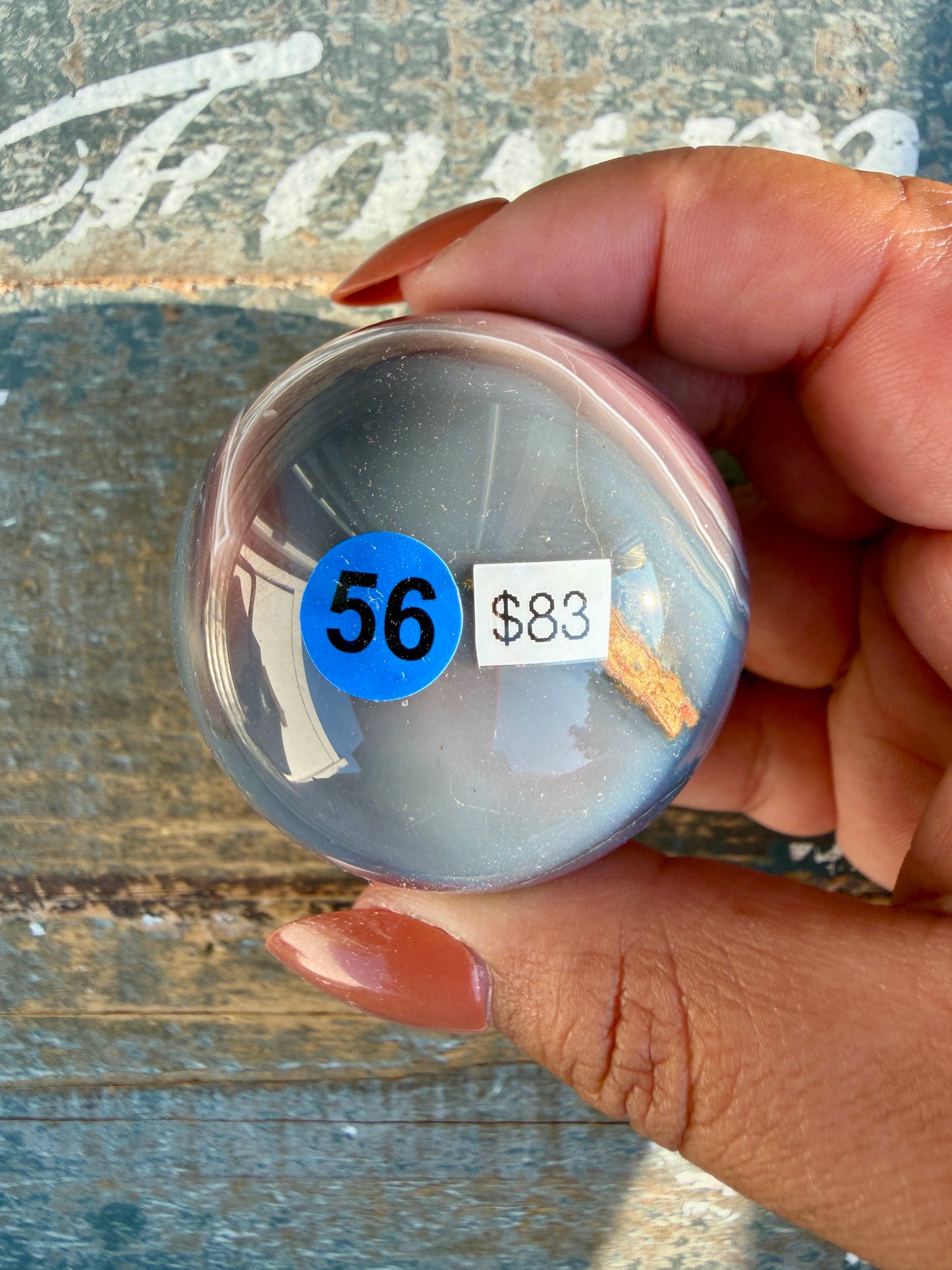 Gorgeous Swazi Agate Sphere | Opt 56