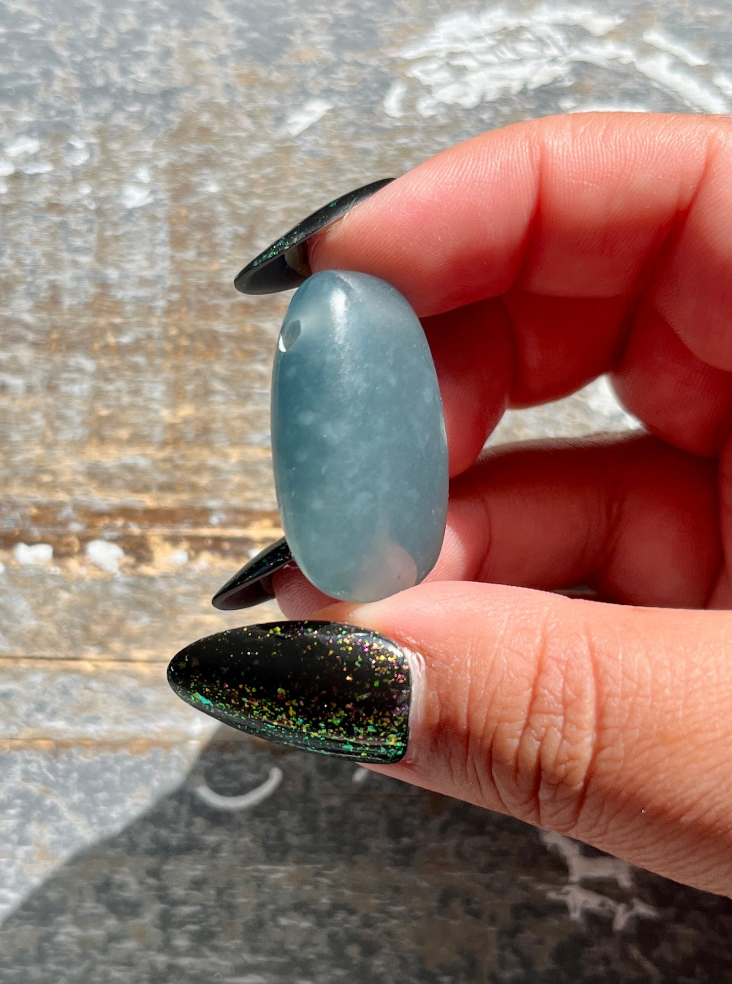 Gorgeous Guatemalan Jade Hand Carved Large Polished Bead  *Tucson Gem Show Exclusive*