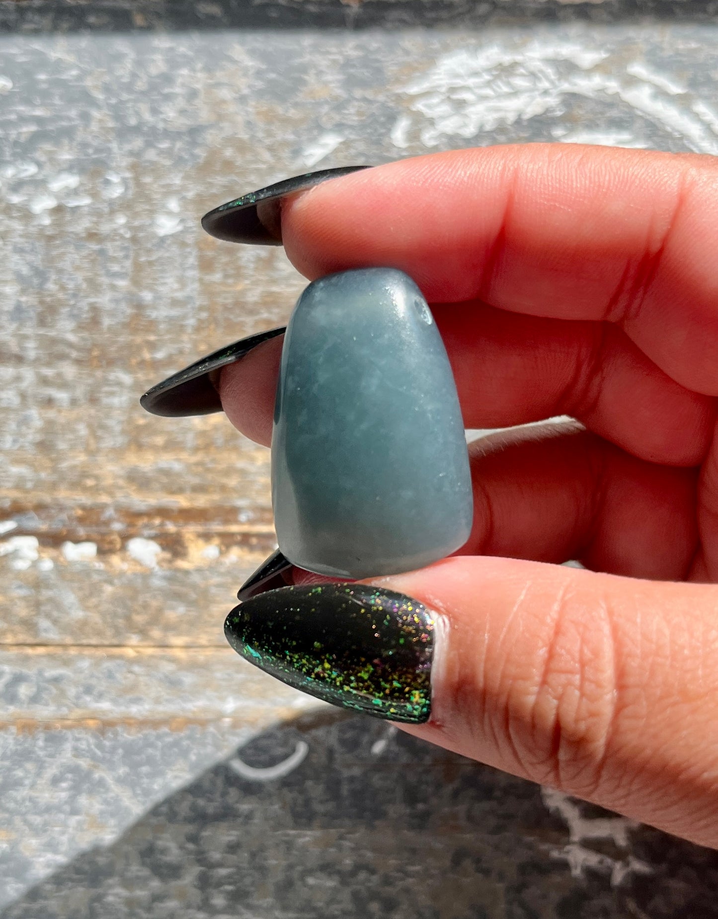 Gorgeous Guatemalan Jade Hand Carved Large Polished Bead  *Tucson Gem Show Exclusive*