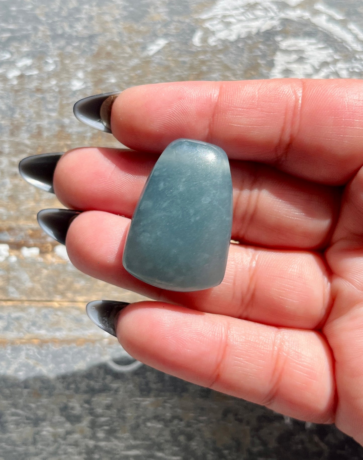 Gorgeous Guatemalan Jade Hand Carved Large Polished Bead  *Tucson Gem Show Exclusive*