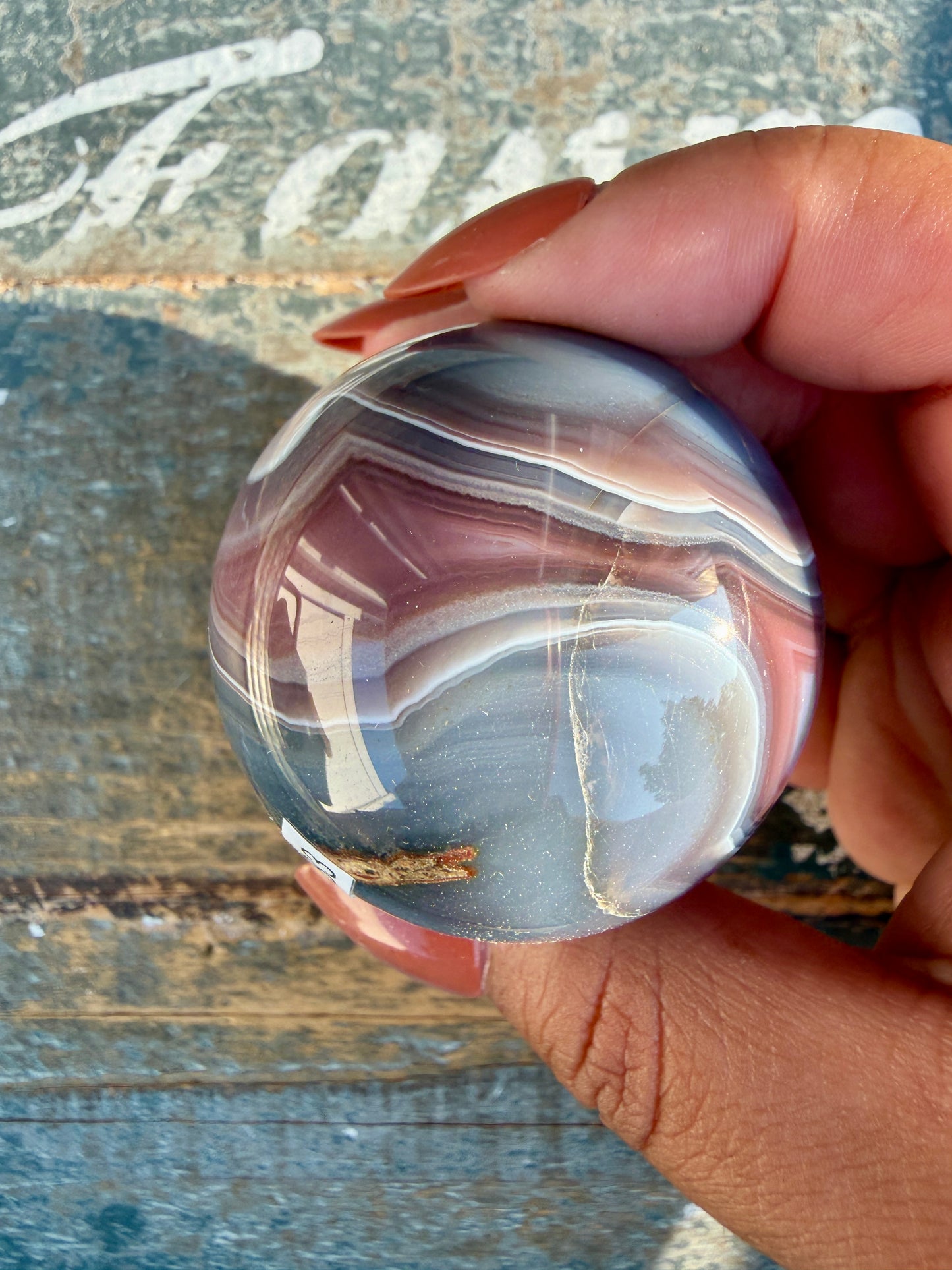 Gorgeous Swazi Agate Sphere | Opt 56