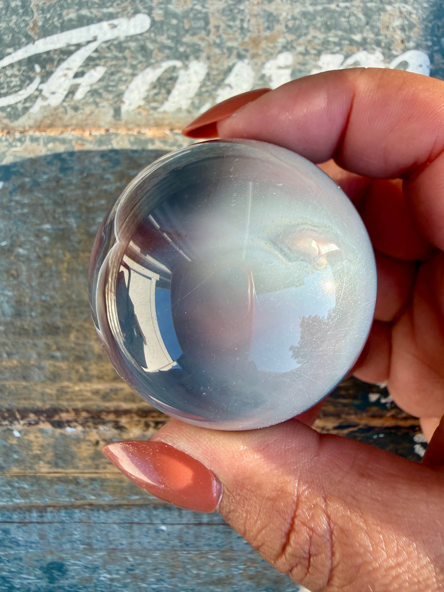 Gorgeous Swazi Agate Sphere | Opt 56