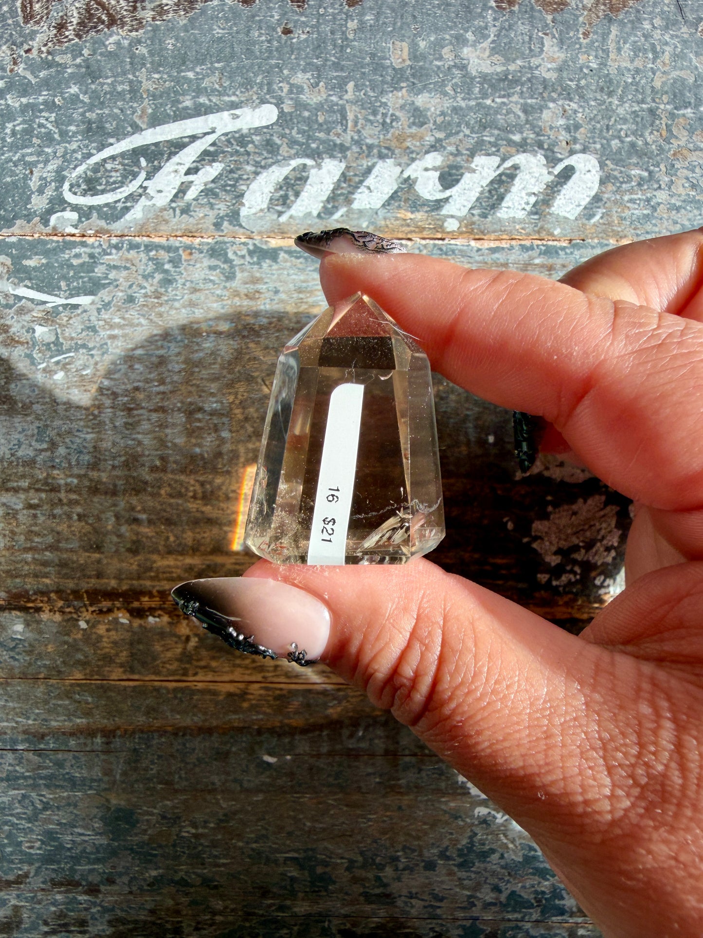 Gorgeous Authentic Natural Citrine Tower from Brazil | Opt 16