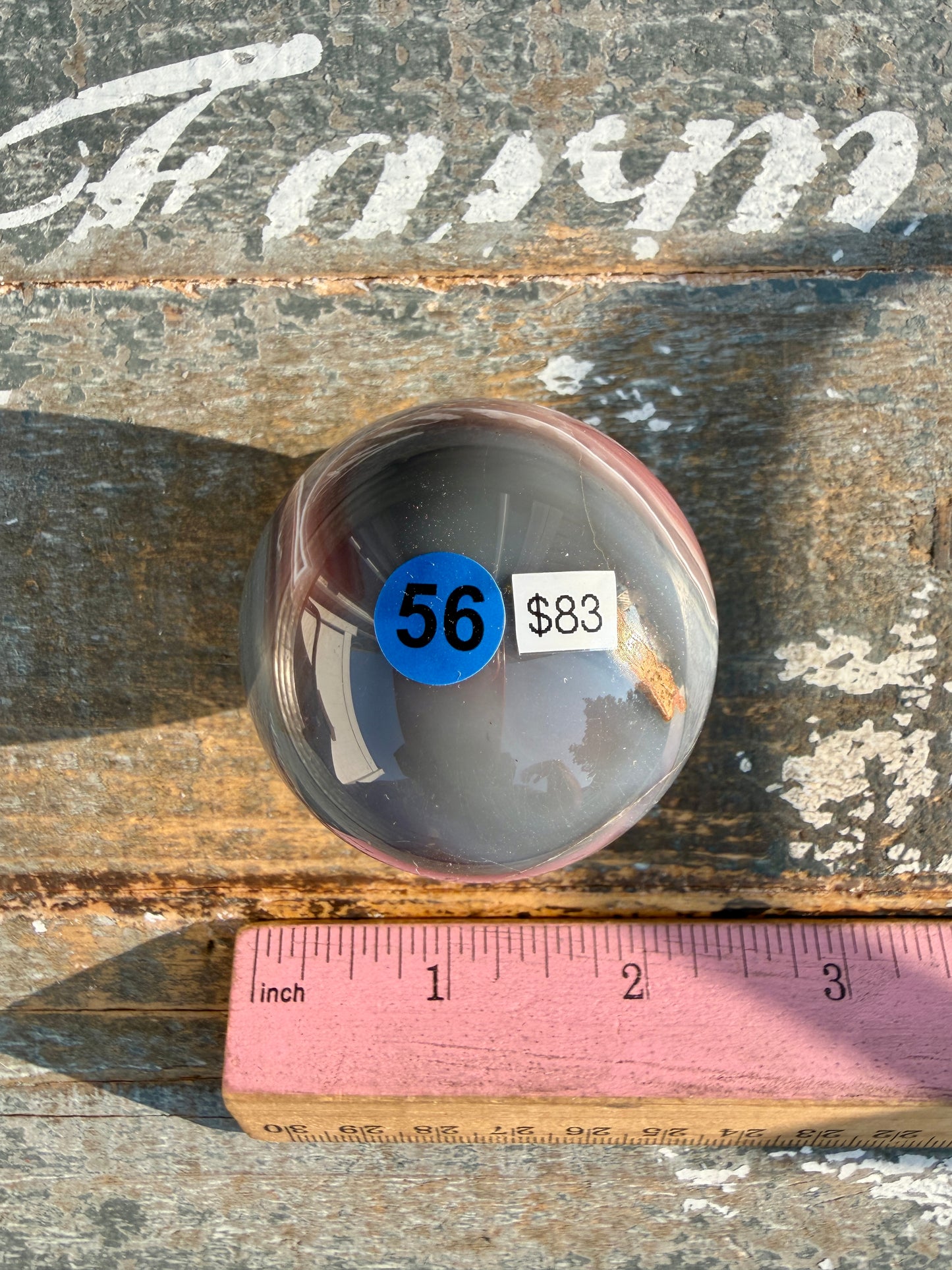 Gorgeous Swazi Agate Sphere | Opt 56