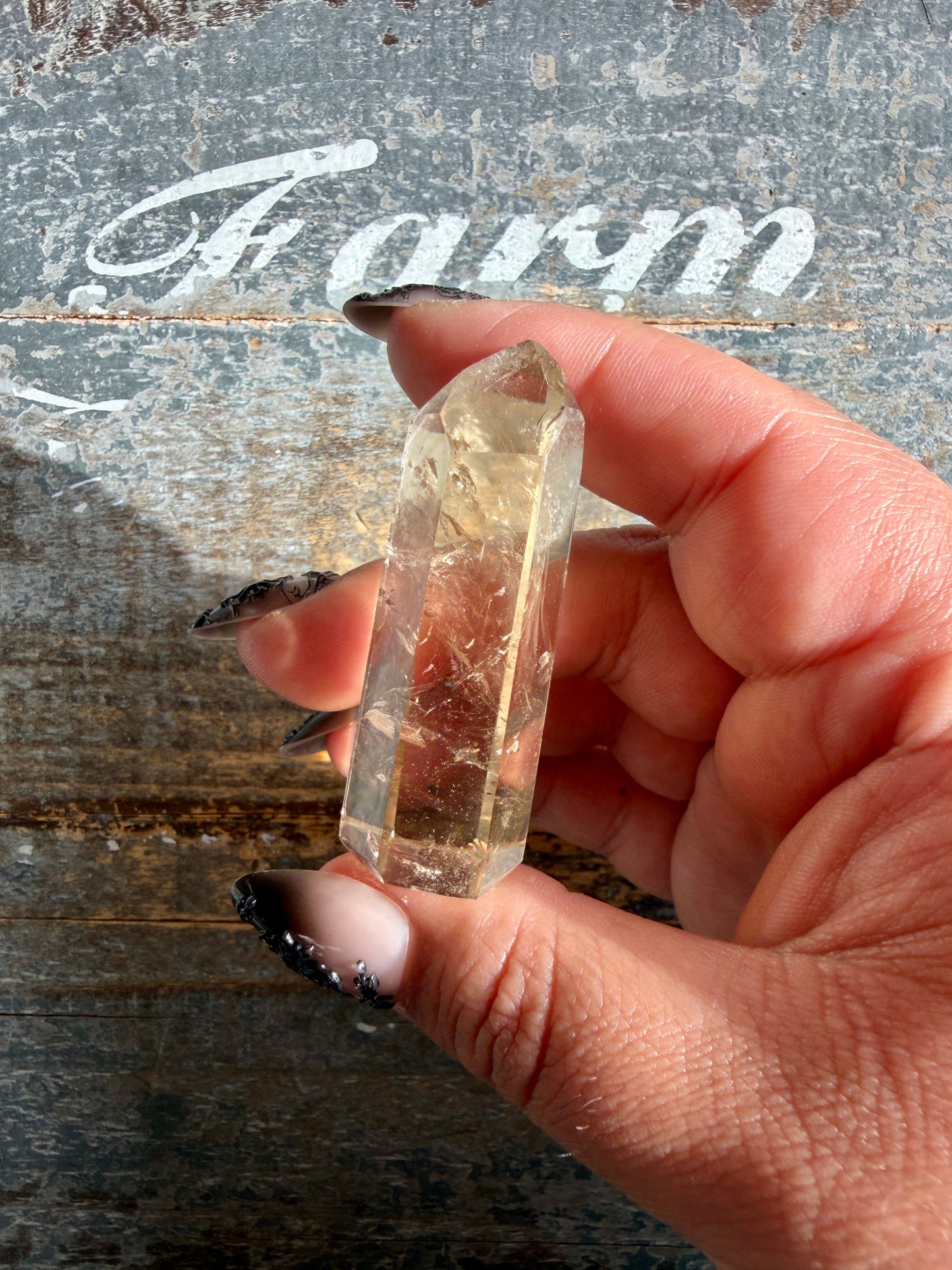 Gorgeous Authentic Natural Citrine Tower from Brazil | Opt 21