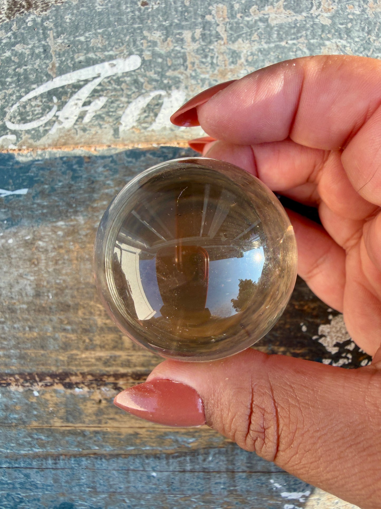Gorgeous Smokey Quartz Sphere | Opt D