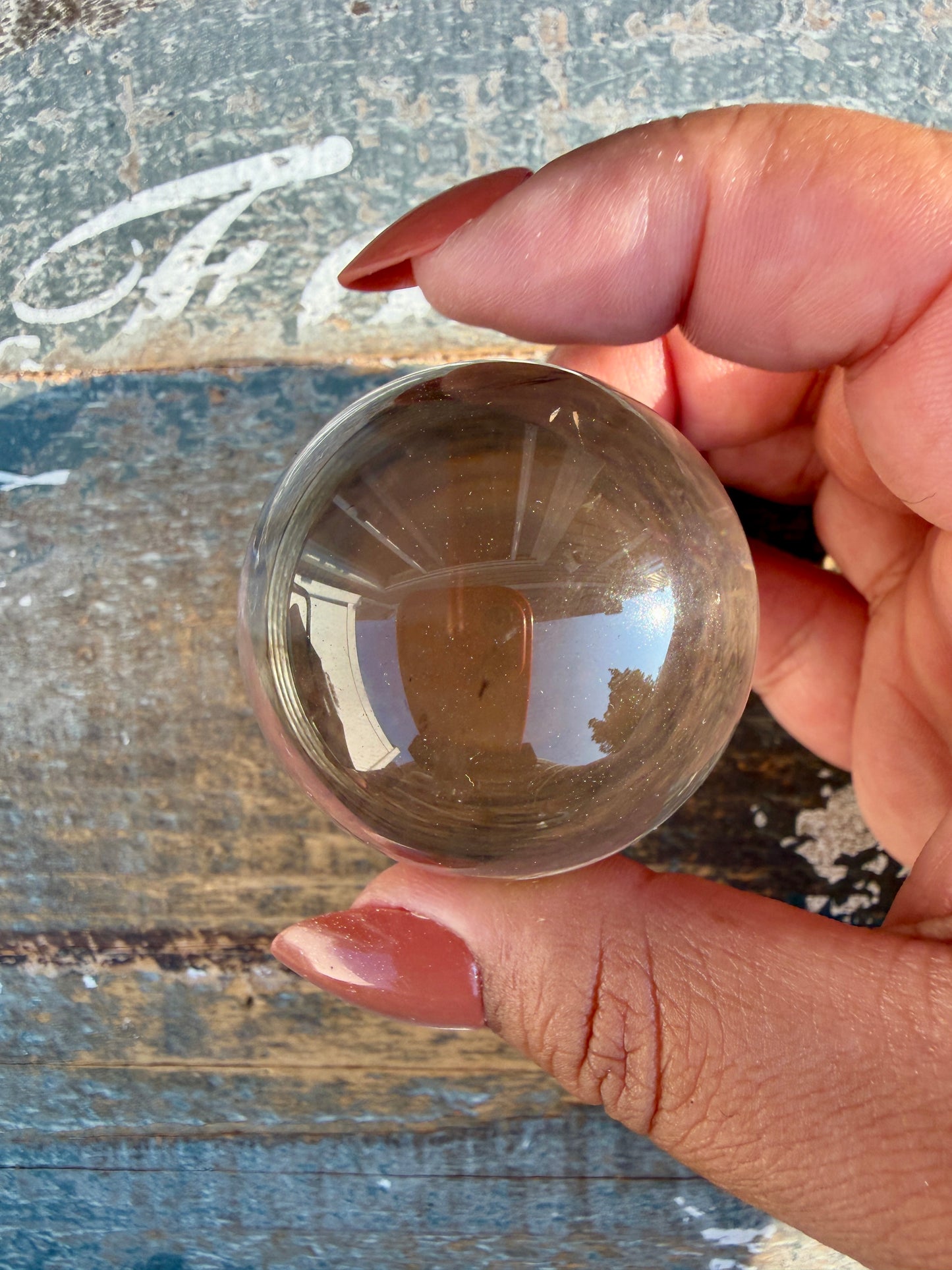 Gorgeous Smokey Quartz Sphere | Opt D