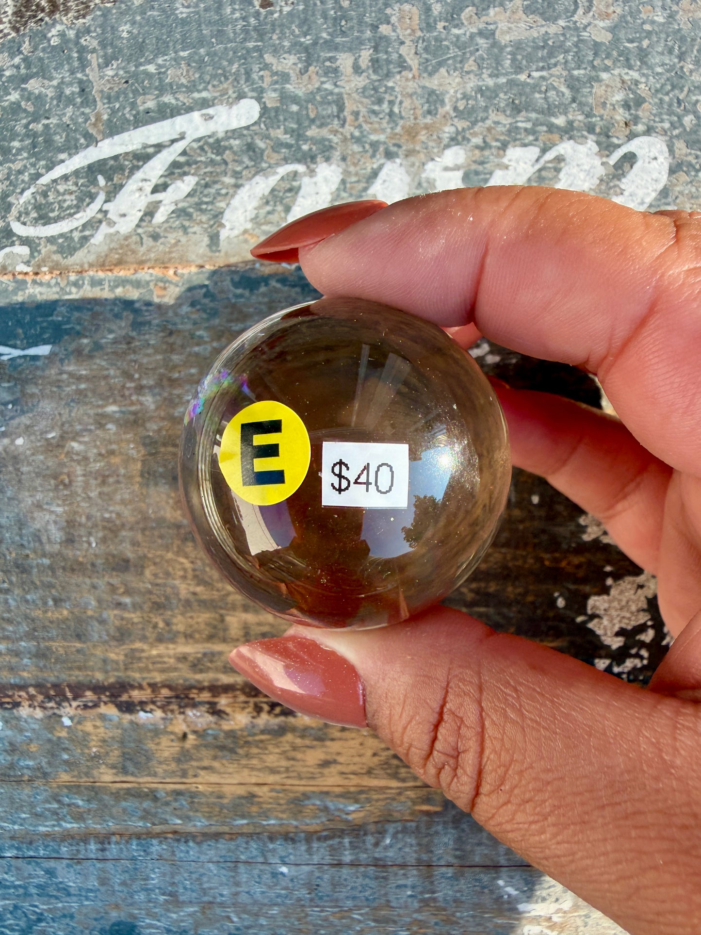 Gorgeous Smokey Quartz Sphere | Opt E