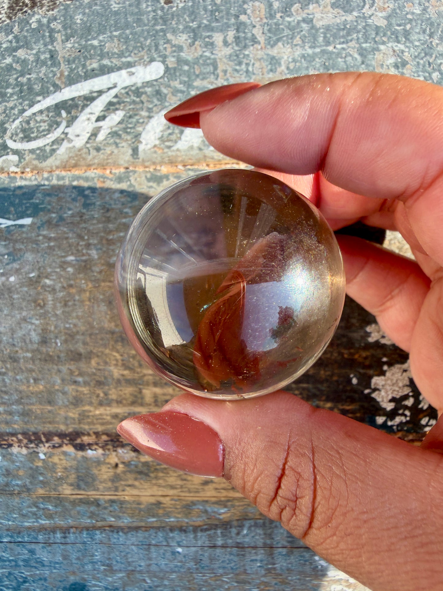 Gorgeous Smokey Quartz Sphere | Opt E