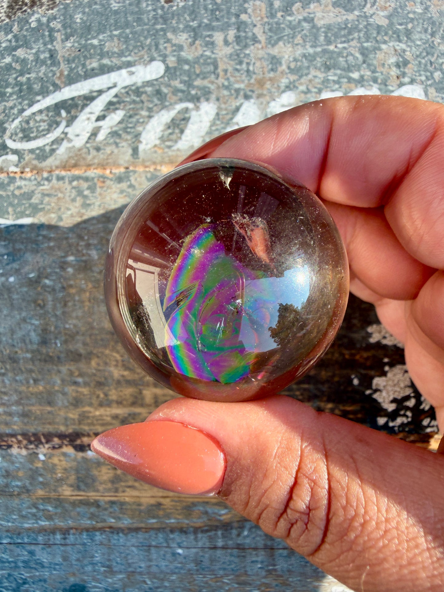 Gorgeous Smokey Quartz Sphere | Opt E