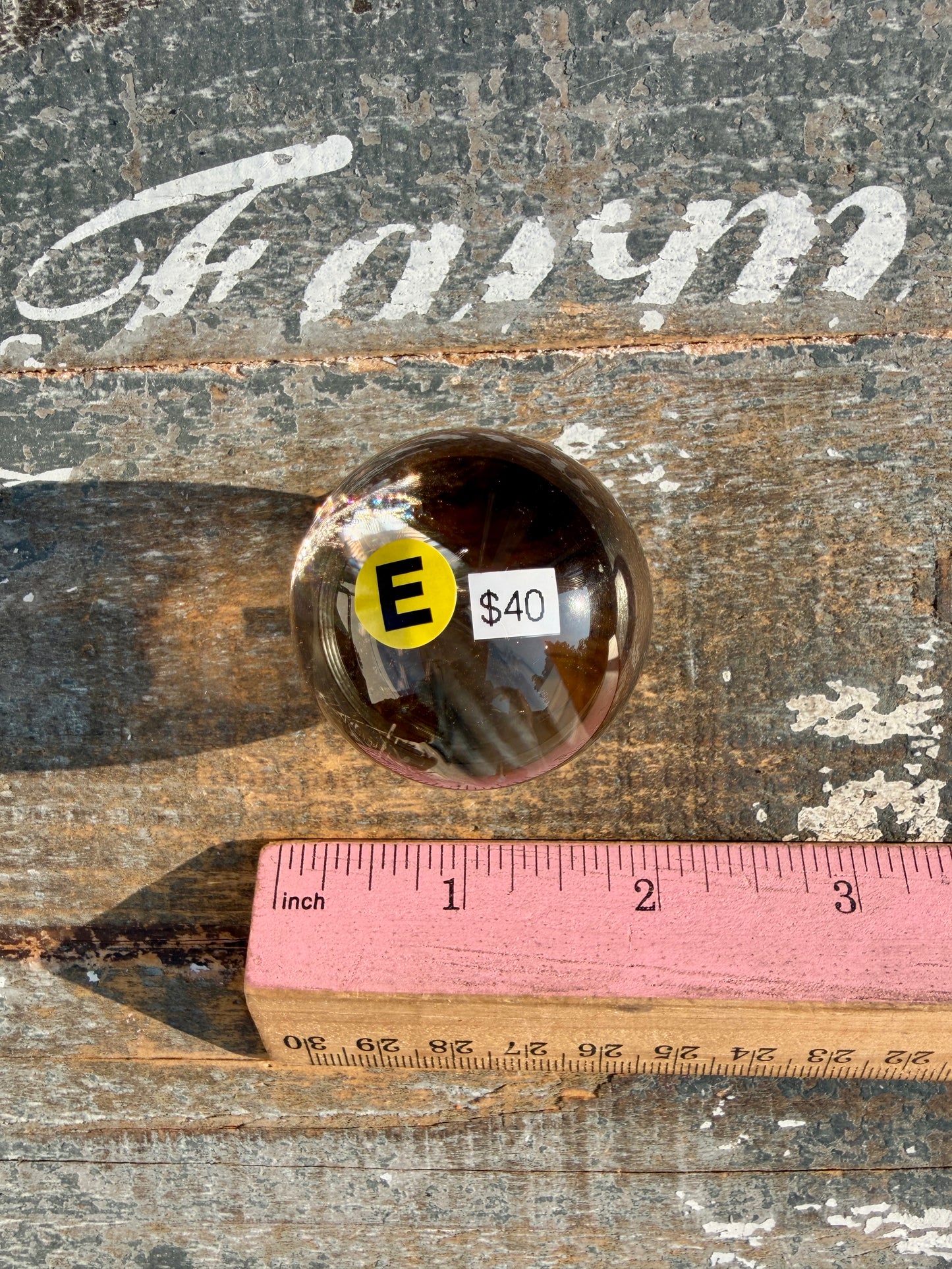 Gorgeous Smokey Quartz Sphere | Opt E