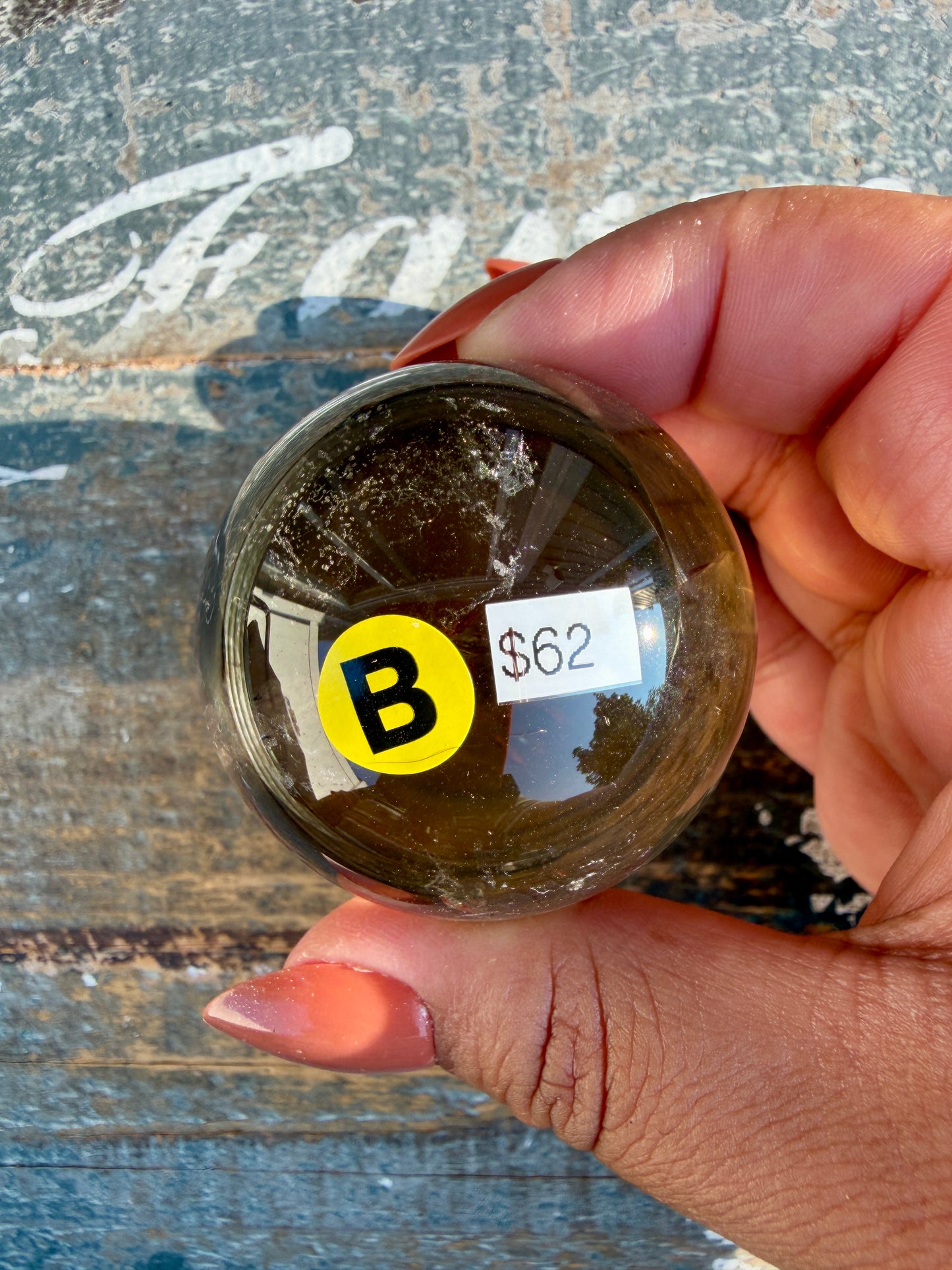 Gorgeous Smokey Quartz Sphere | Opt B