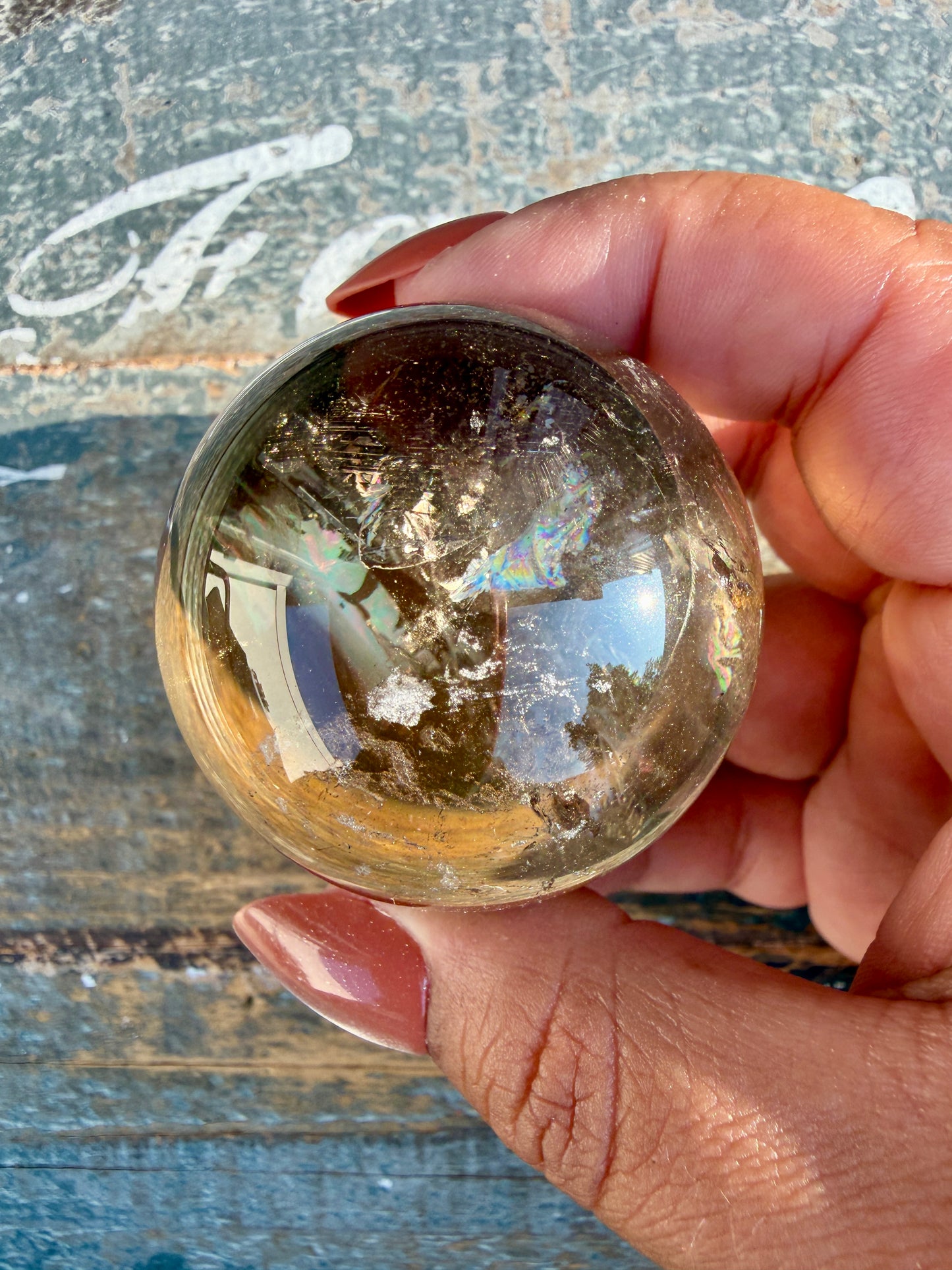 Gorgeous Smokey Quartz Sphere | Opt B