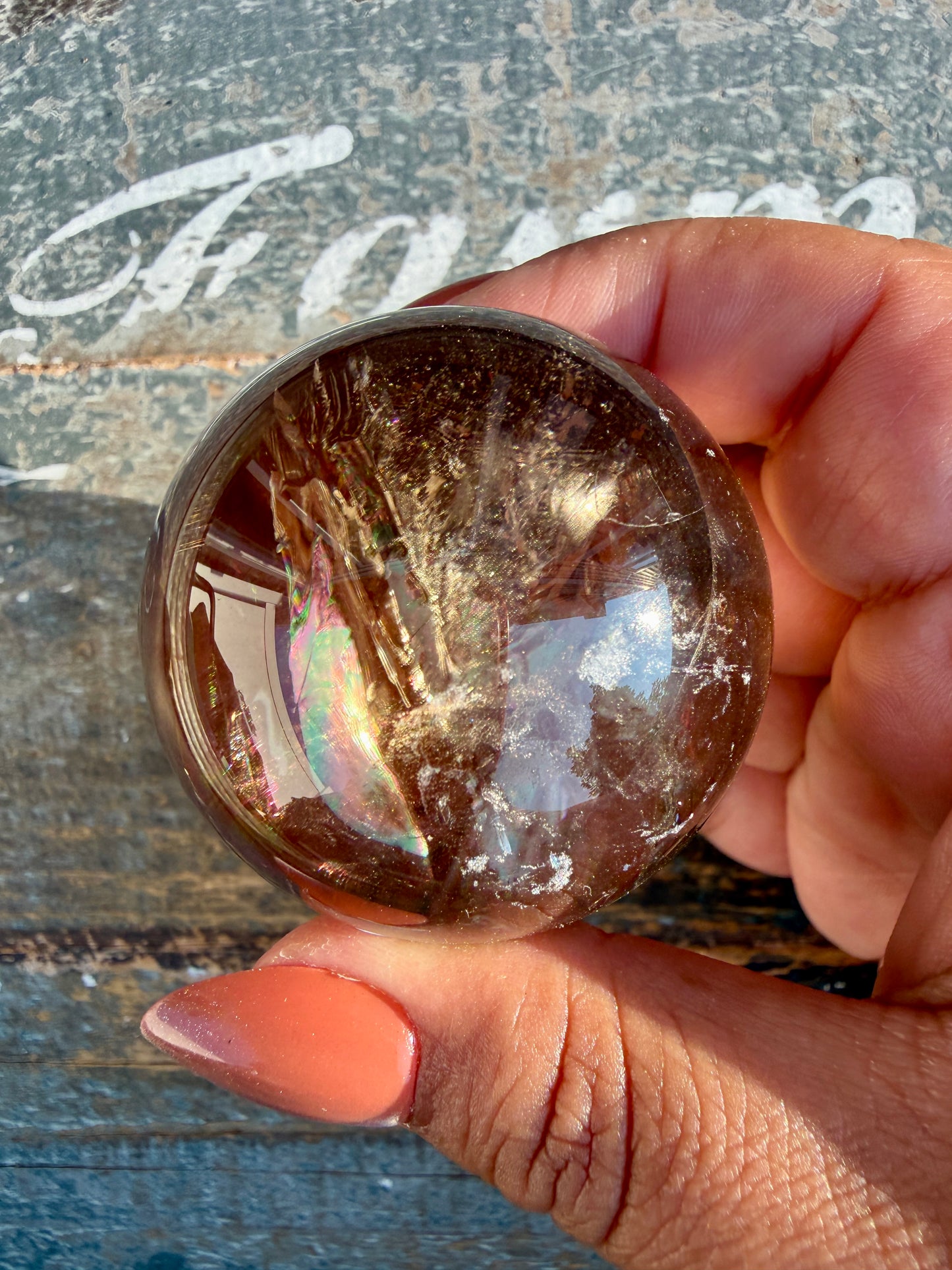 Gorgeous Smokey Quartz Sphere | Opt B