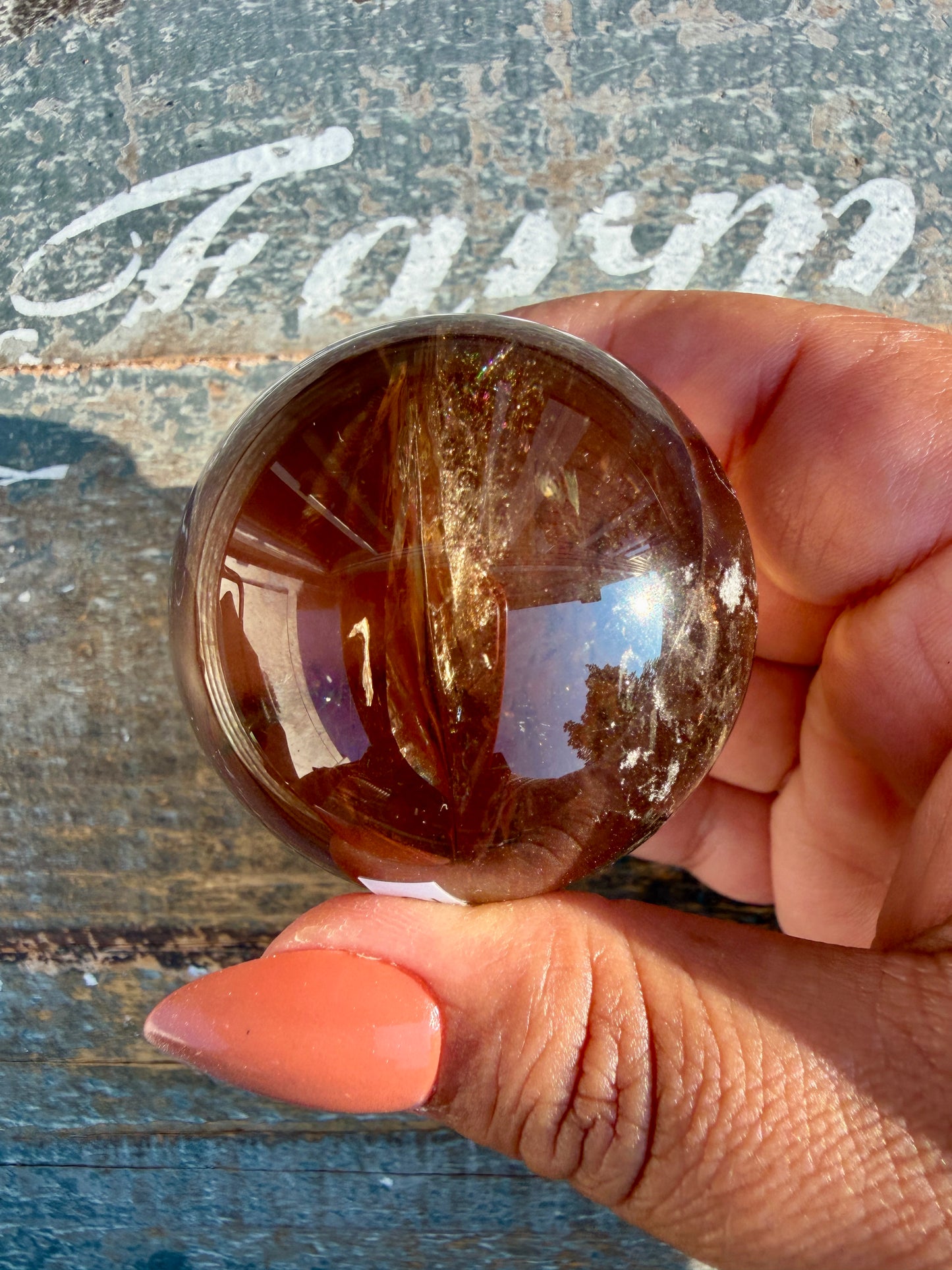 Gorgeous Smokey Quartz Sphere | Opt B