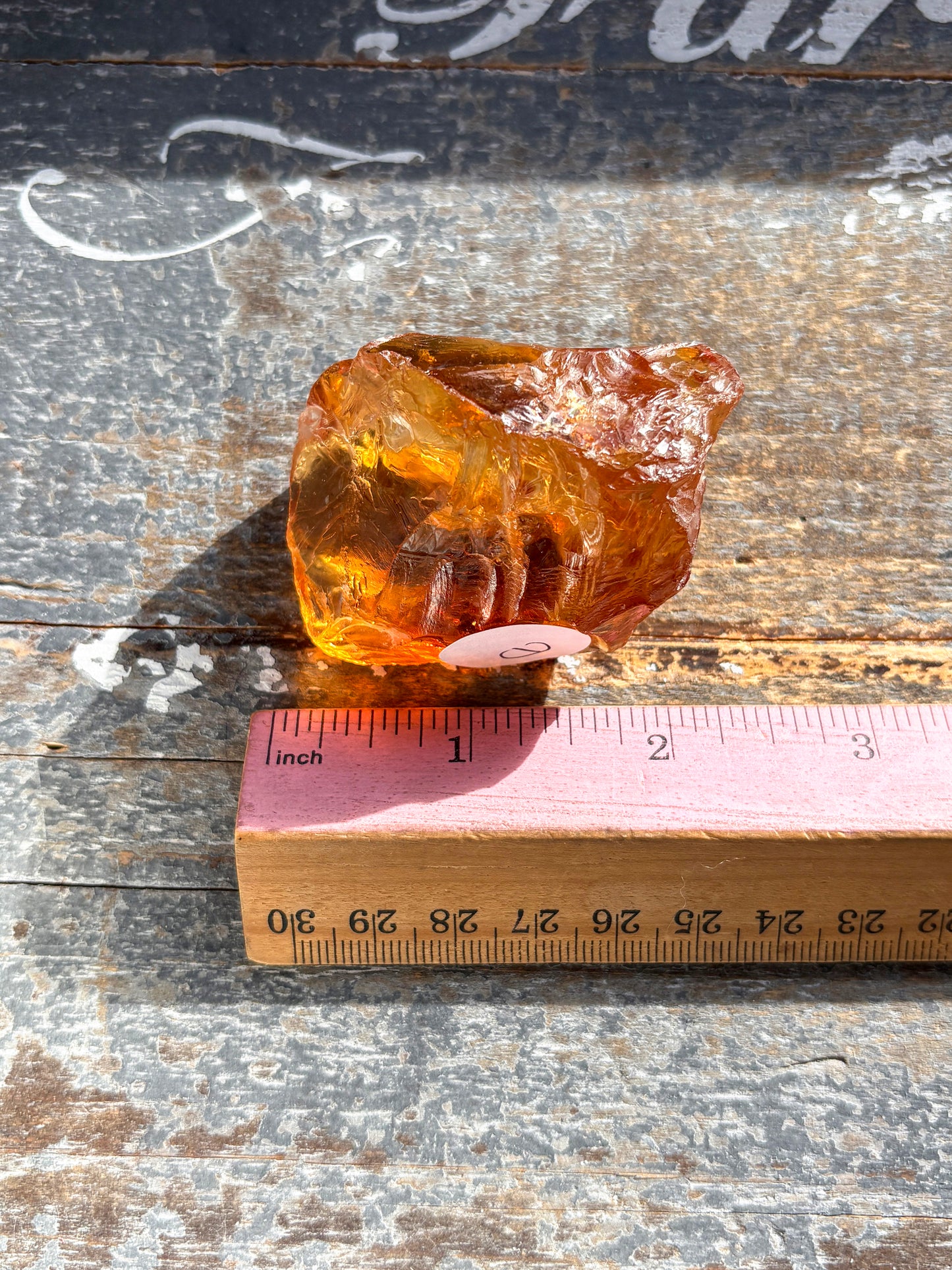 Gorgeous Gem Grade Orange Citrine Quartz from Brazil | E